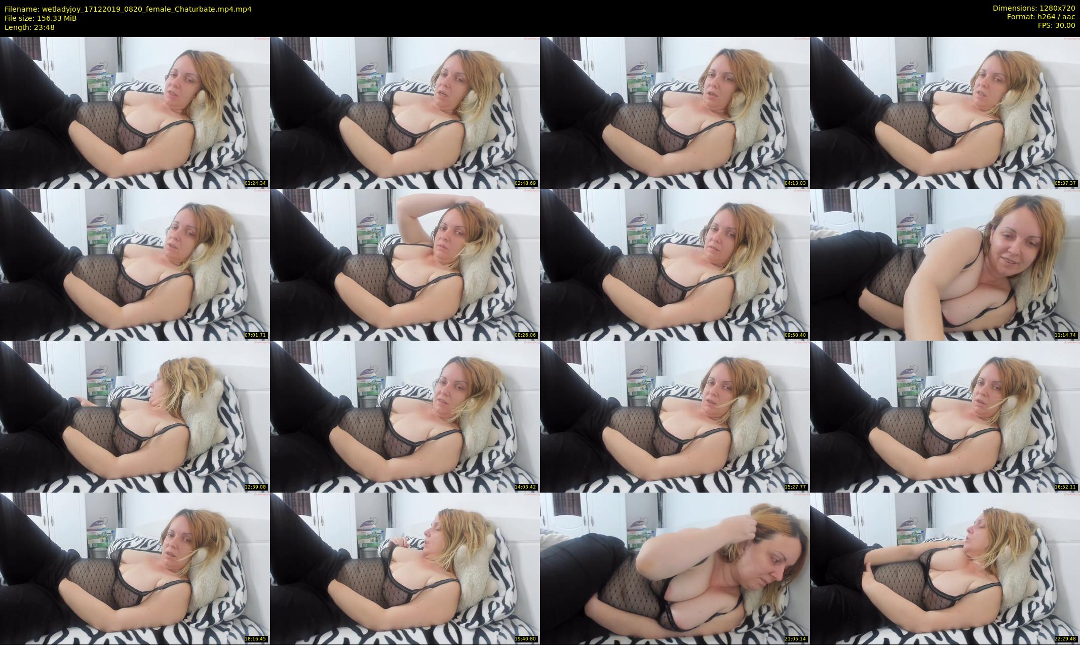 wetladyjoy — 24 minute Chaturbate female cam show recording, 720p, Dec 17, 2019