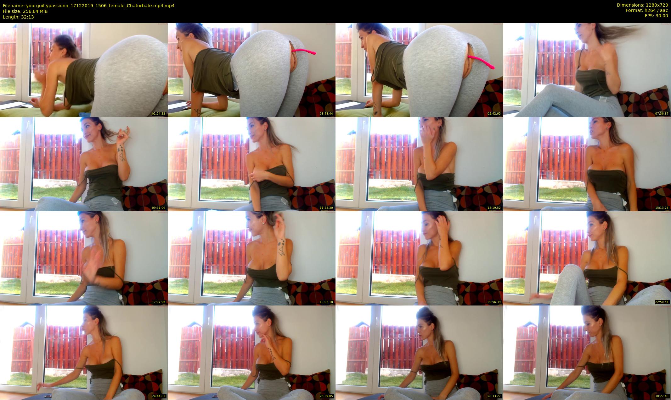 yourguiltypassionn — 33 minute Chaturbate female cam show recording, 720p, Dec 17, 2019