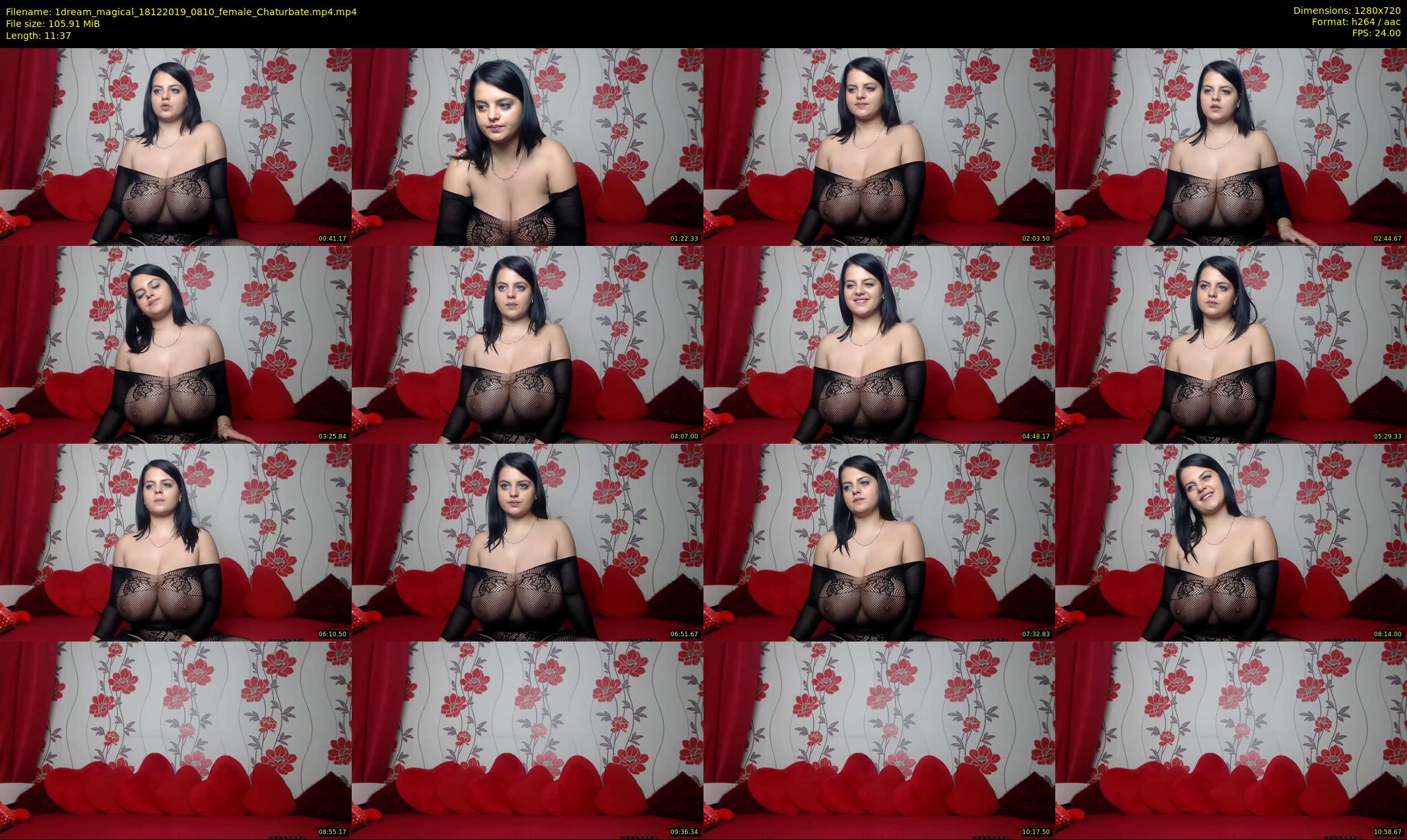 1dream_magical — 12 minute Chaturbate female cam show recording, 720p, Dec 18, 2019
