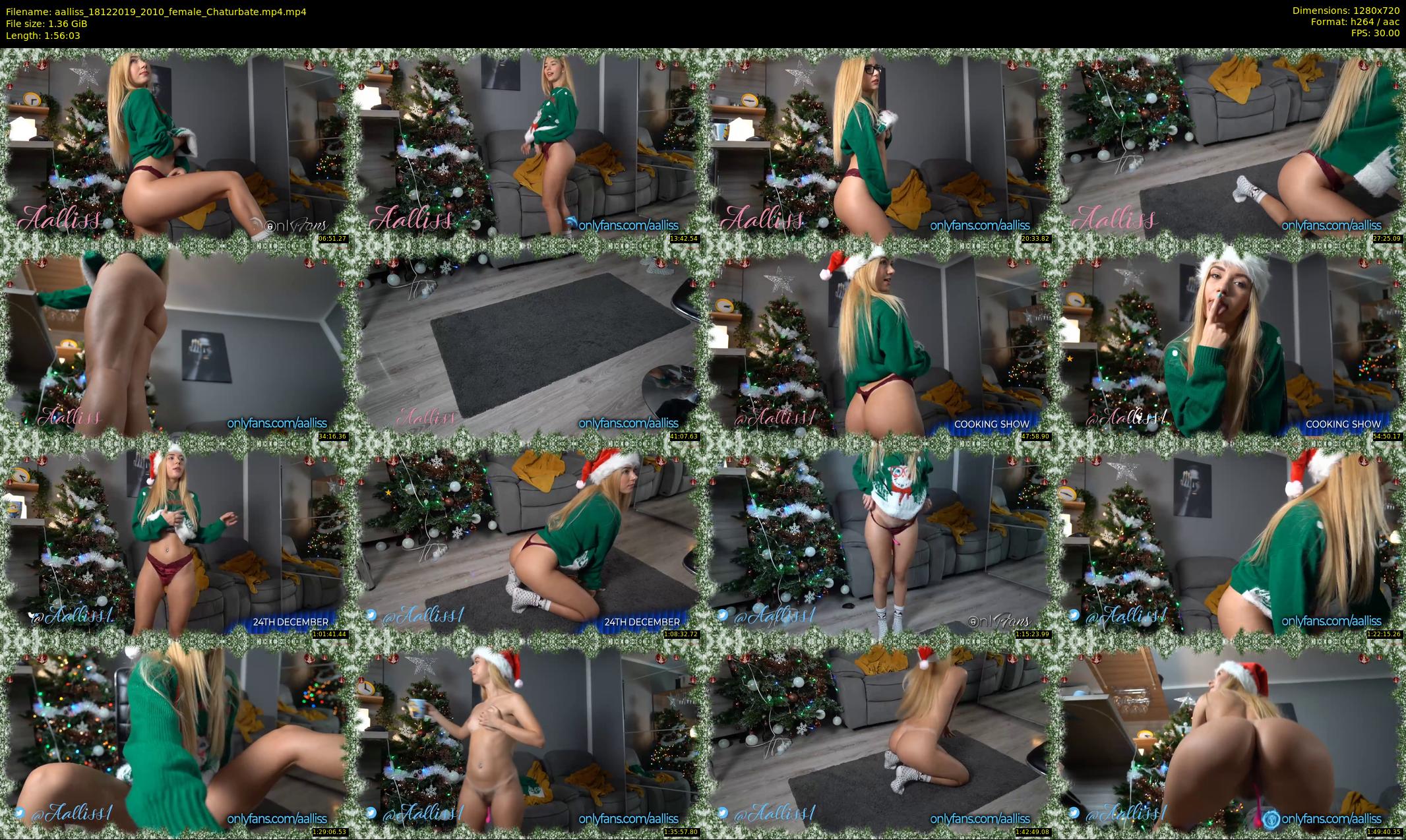 aalliss — 117 minute Chaturbate female cam show recording, 720p, Dec 18, 2019
