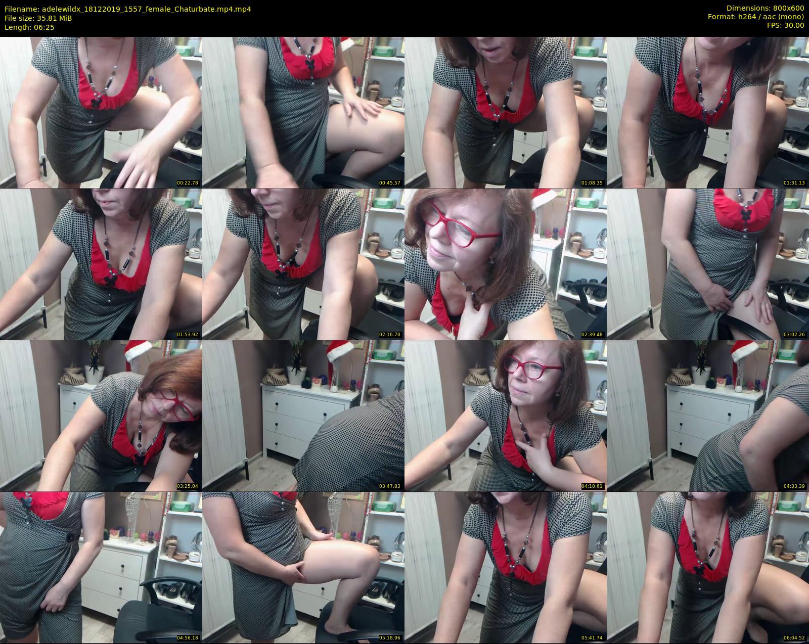 adelewildx — 7 minute Chaturbate female cam show recording, 480p, Dec 18, 2019