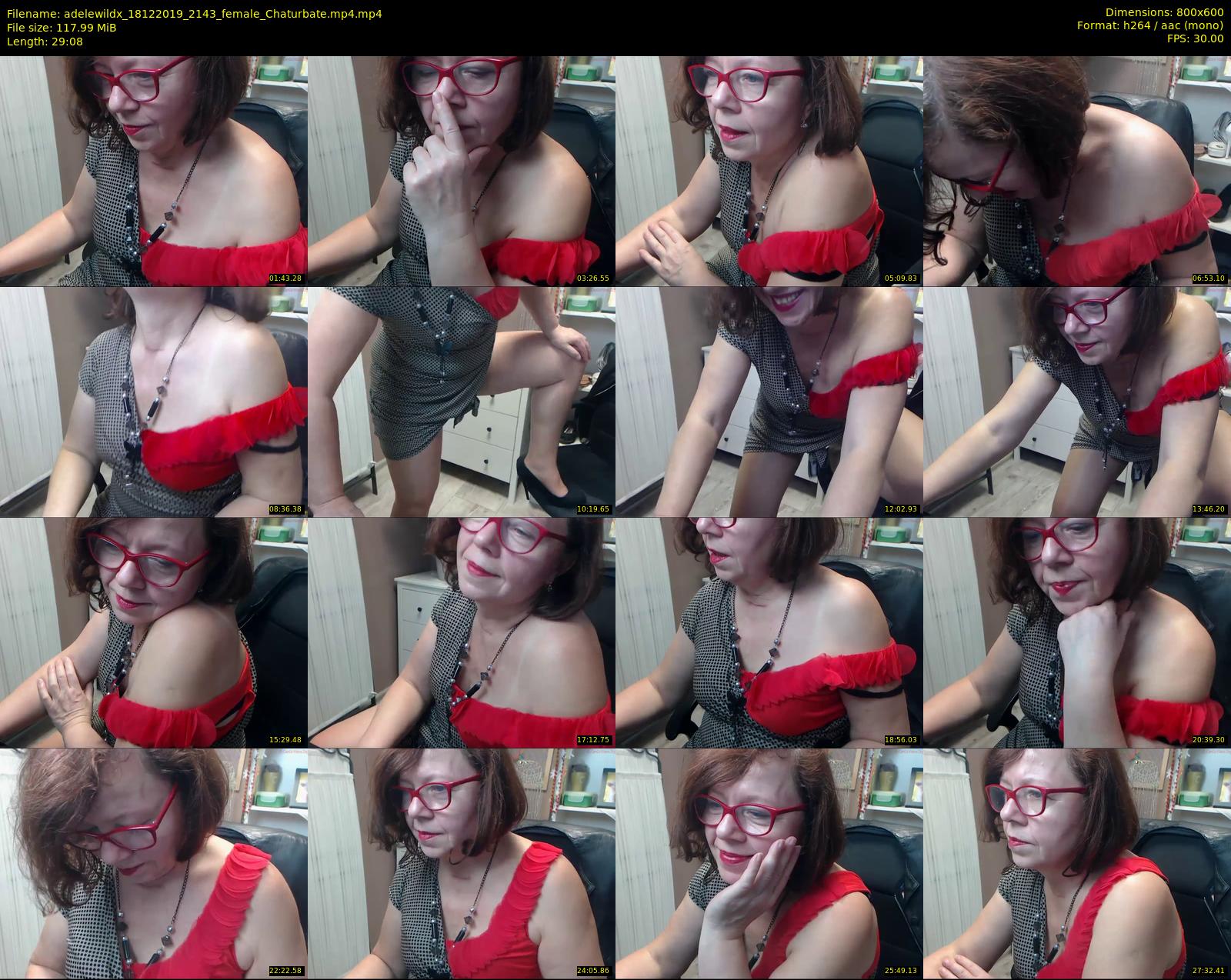 adelewildx — 30 minute Chaturbate female cam show recording, 480p, Dec 18, 2019
