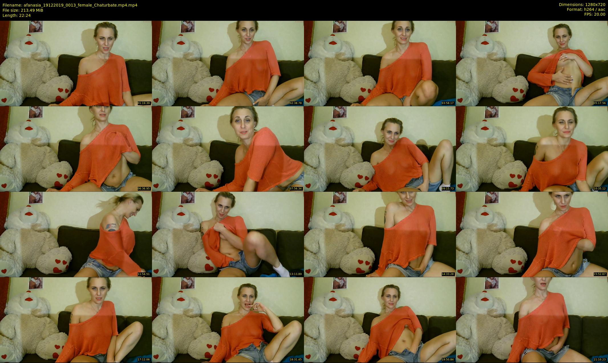 afanasia — 23 minute Chaturbate female cam show recording, 720p, Dec 19, 2019