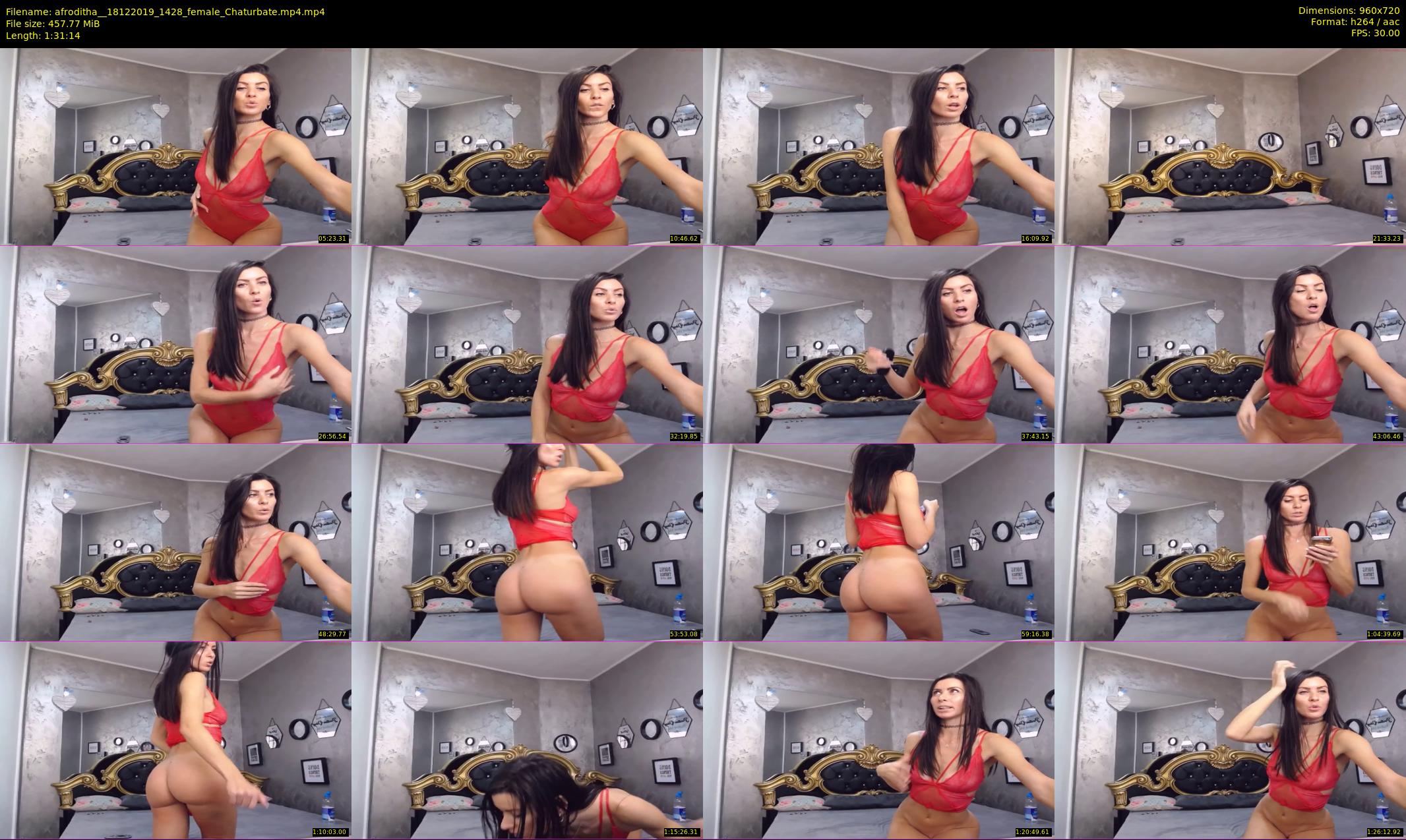afroditha_ — 92 minute Chaturbate female cam show recording, 720p, Dec 18, 2019