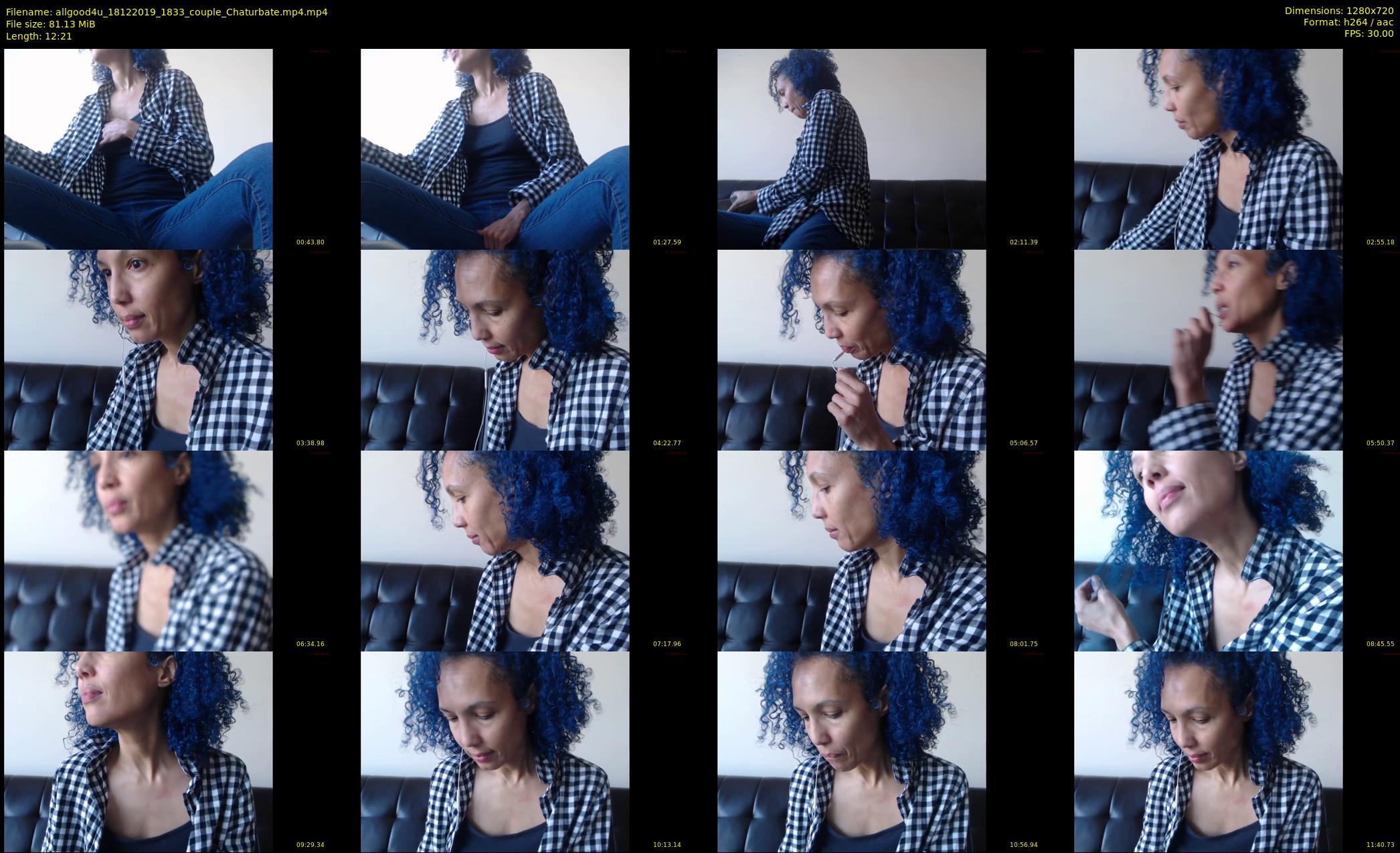 allgood4u — 13 minute Chaturbate couple cam show recording, 720p, Dec 18, 2019