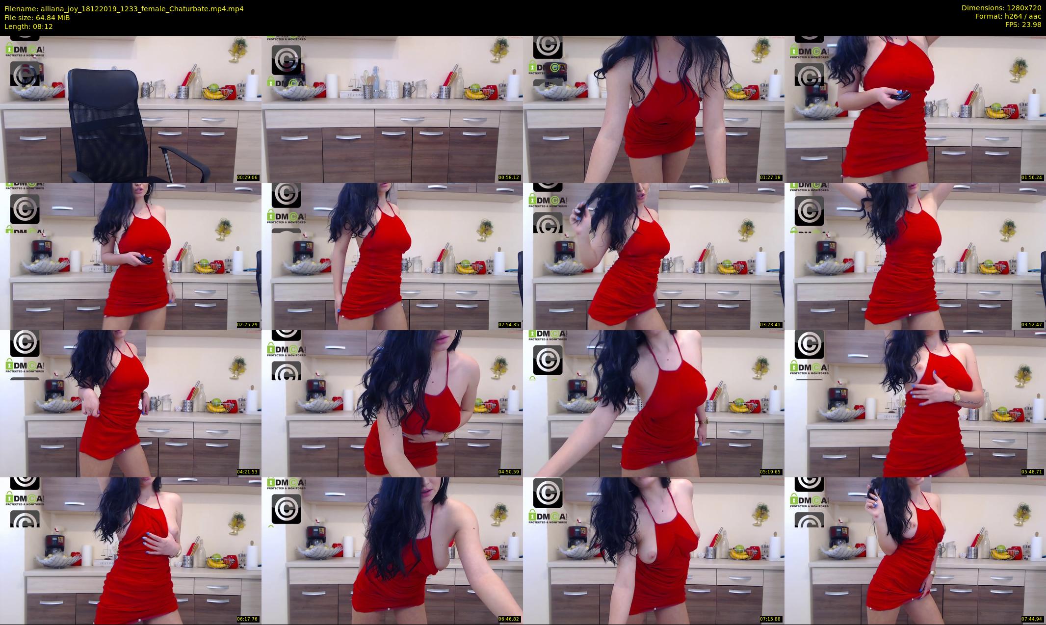 alliana_joy — 9 minute Chaturbate female cam show recording, 720p, Dec 18, 2019