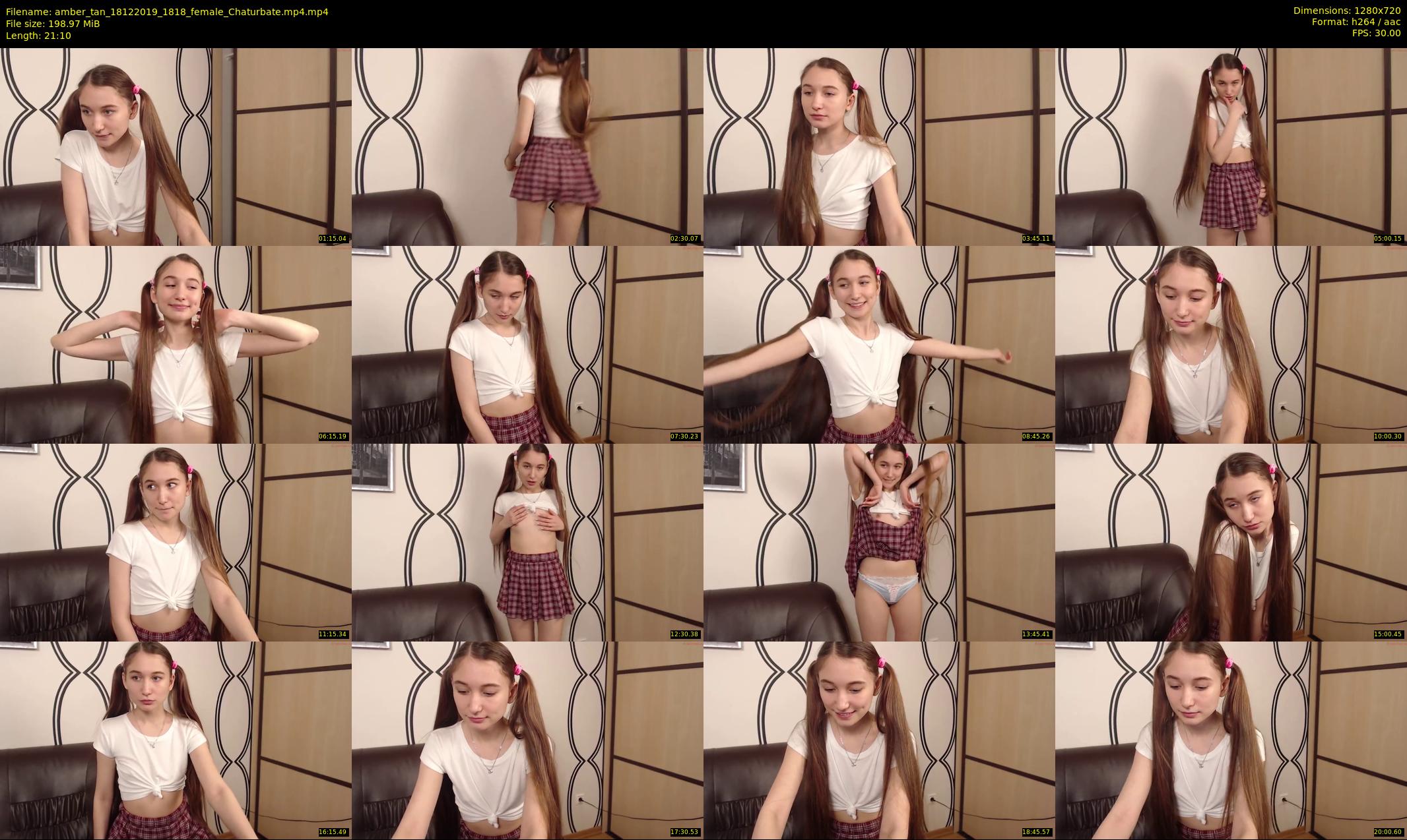 amber_tan — 22 minute Chaturbate female cam show recording, 720p, Dec 18, 2019