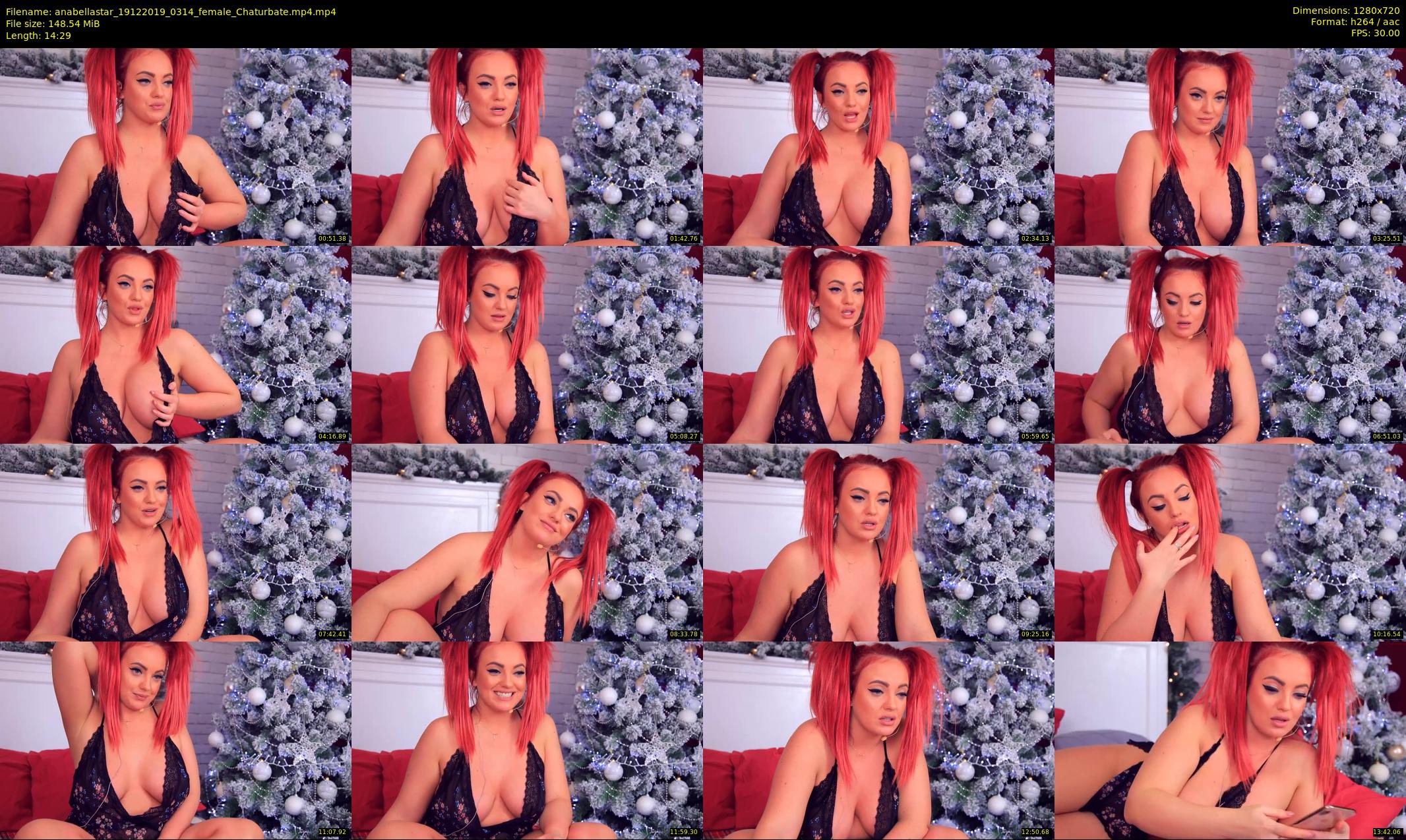 anabellastar — 15 minute Chaturbate female cam show recording, 720p, Dec 19, 2019
