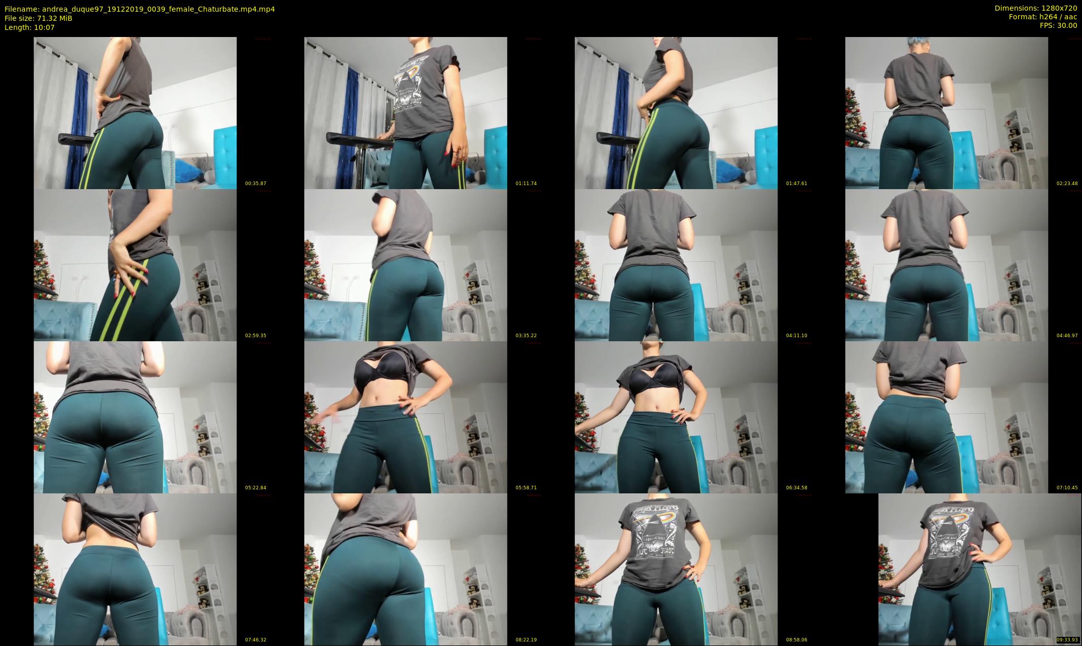 andrea_duque97 — 11 minute Chaturbate female cam show recording, 720p, Dec 19, 2019