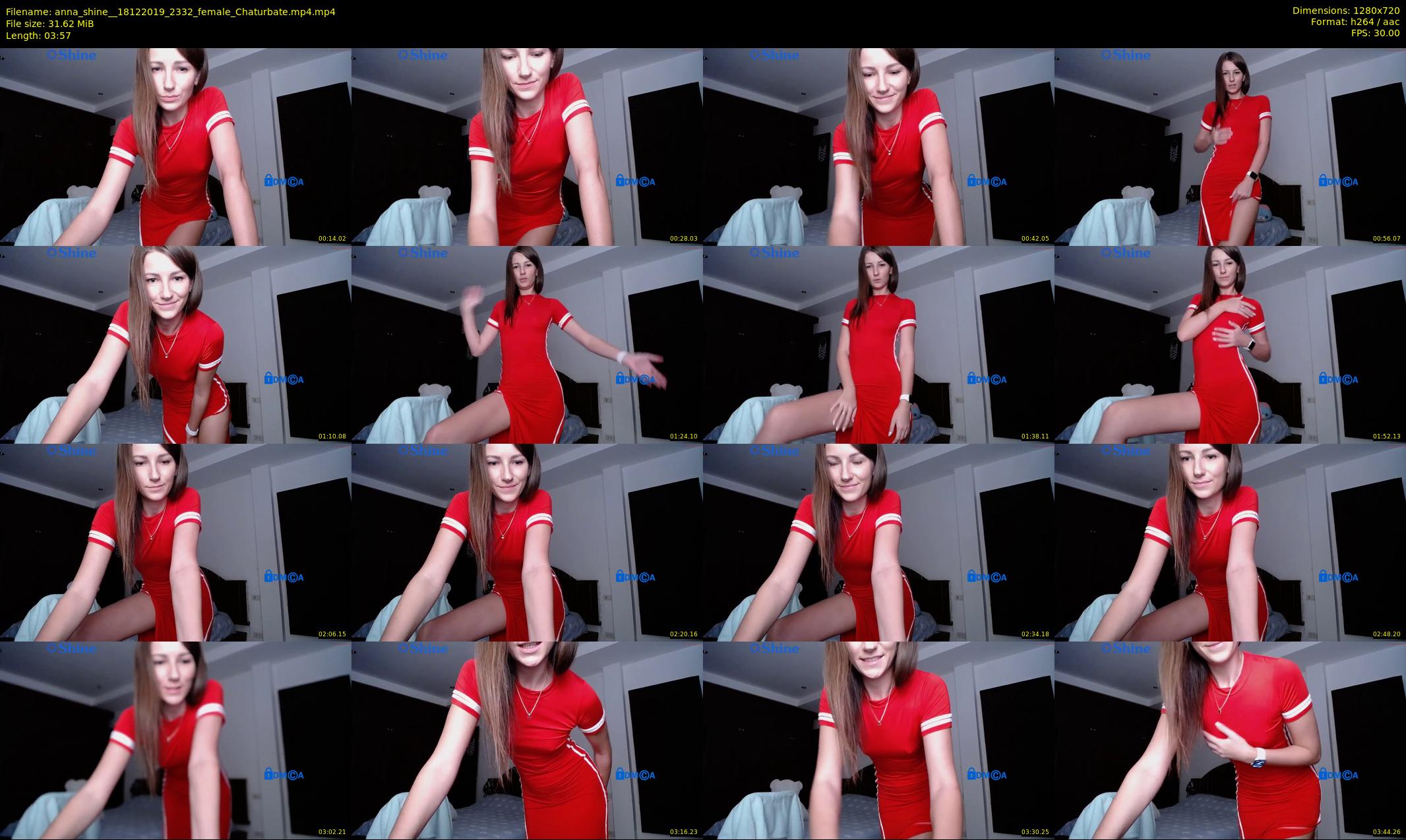 anna_shine_ — 4 minute Chaturbate female cam show recording, 720p, Dec 18, 2019