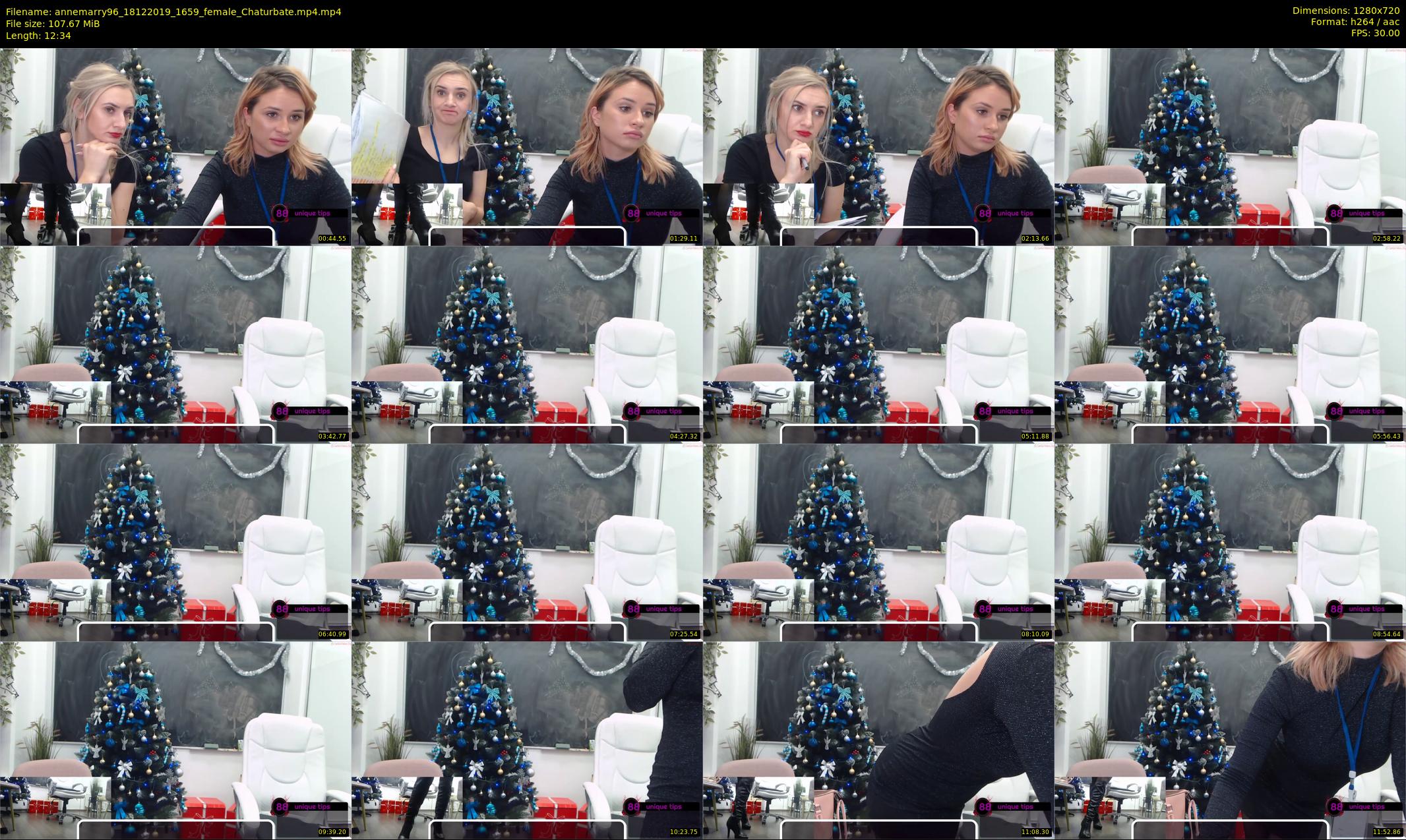 annemarry96 — 13 minute Chaturbate female cam show recording, 720p, Dec 18, 2019