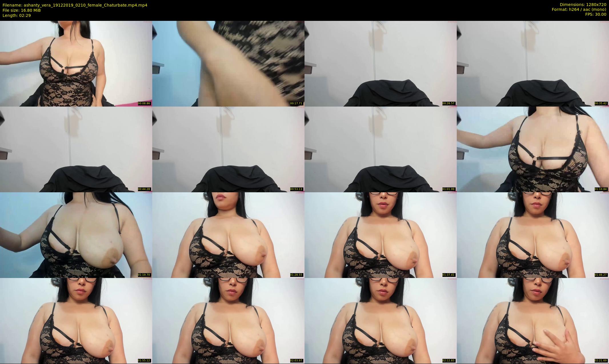 ashanty_vera — 3 minute Chaturbate couple cam show recording, 720p, Dec 19, 2019