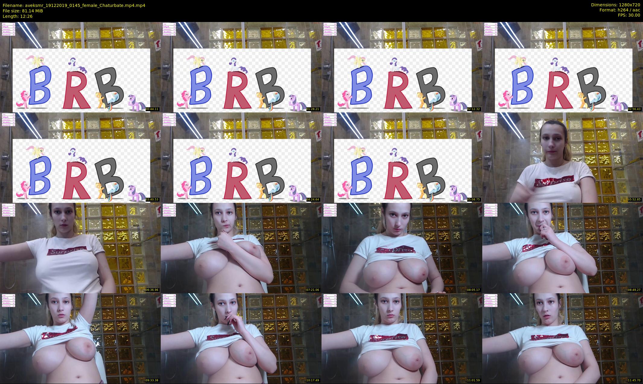 aveksmr — 13 minute Chaturbate couple cam show recording, 720p, Dec 19, 2019