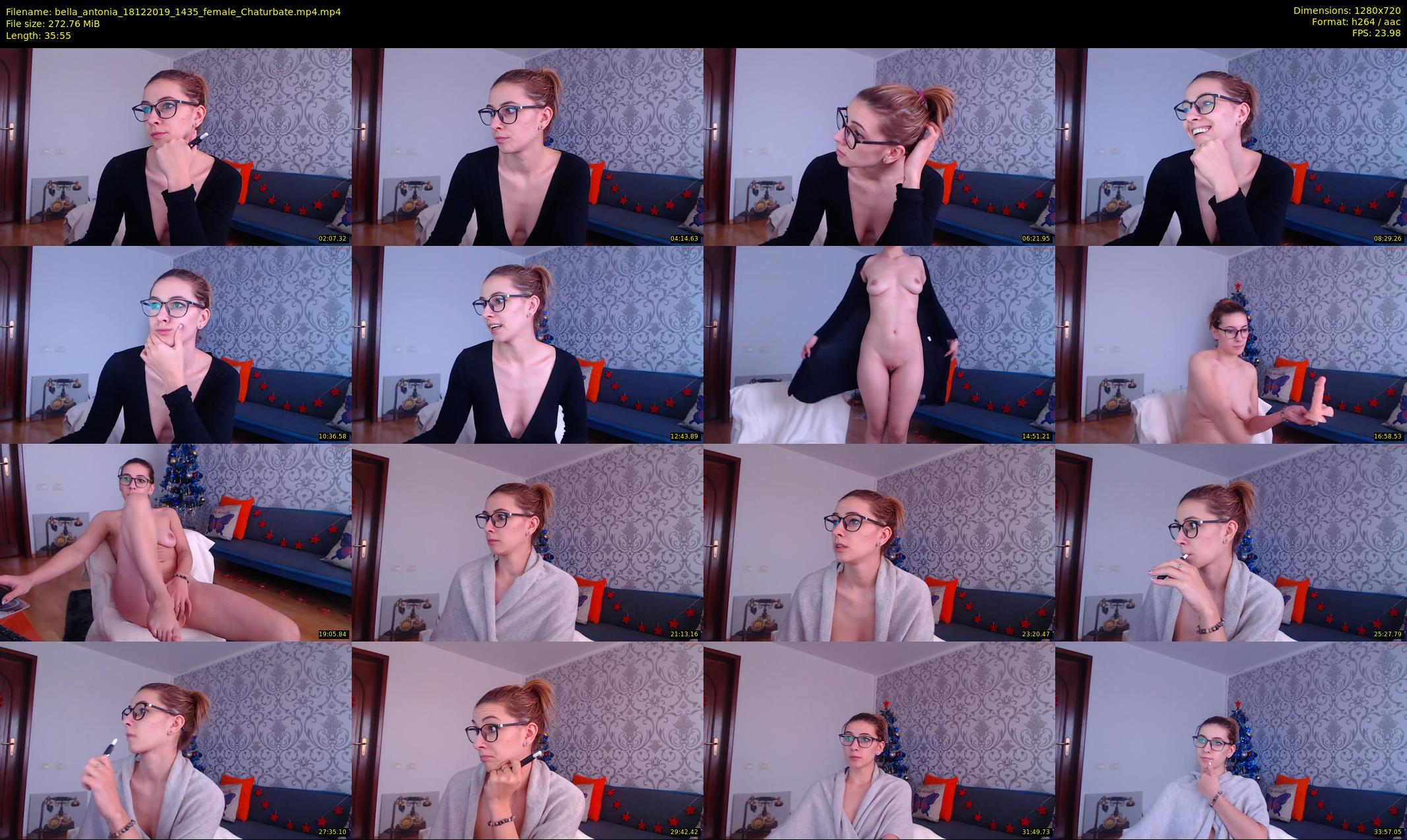 bella_antonia — 36 minute Chaturbate female cam show recording, 720p, Dec 18, 2019