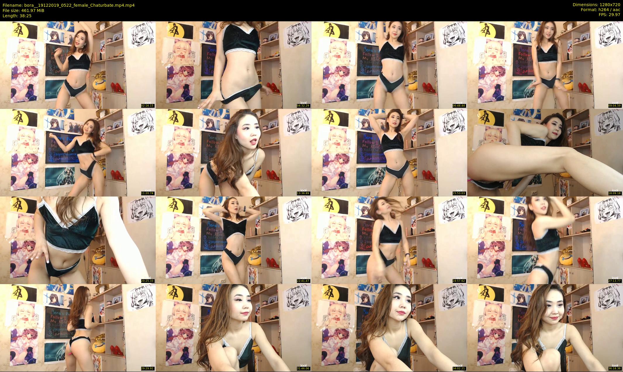 bora_ — 39 minute Chaturbate female cam show recording, 720p, Dec 19, 2019