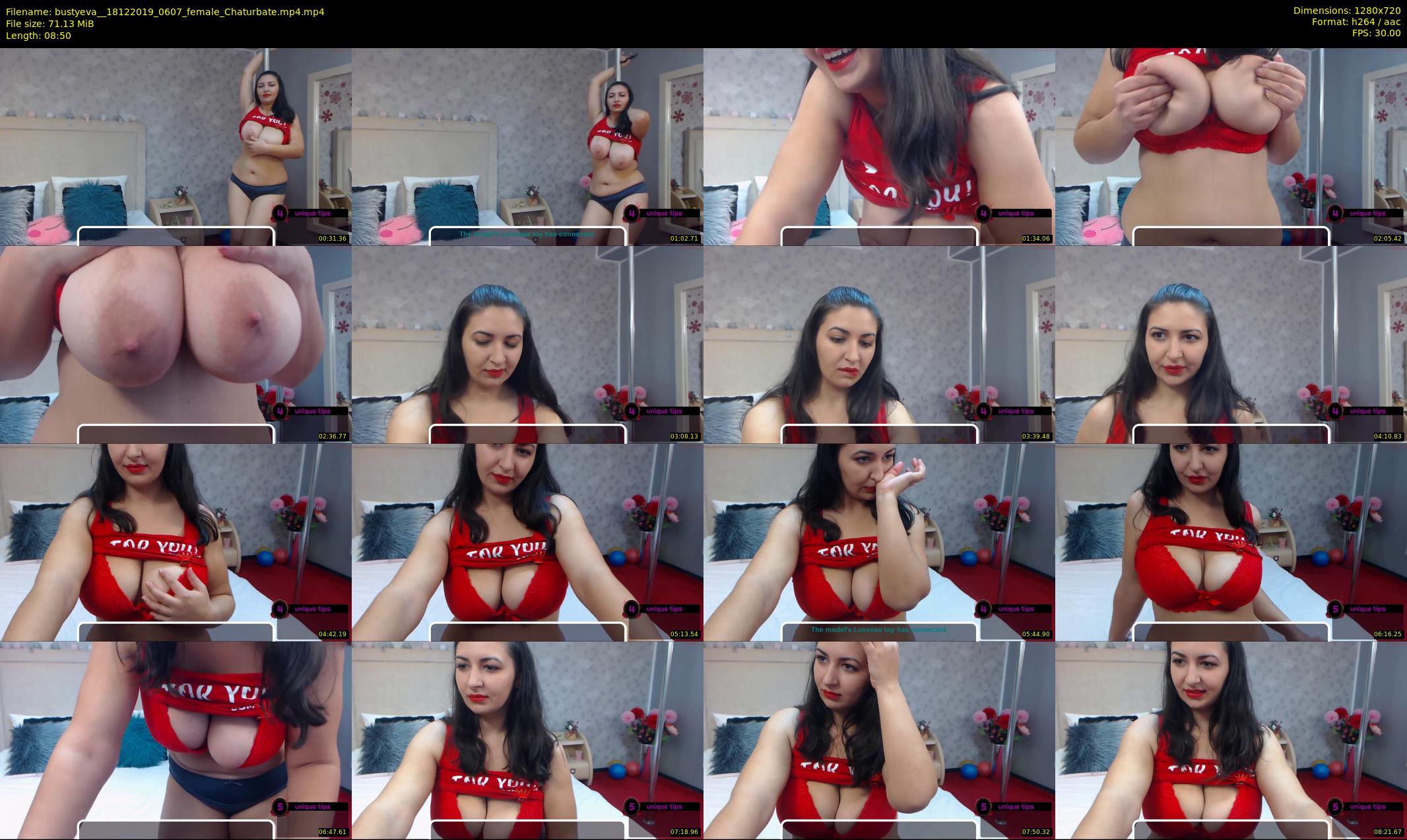 bustyeva_ — 9 minute Chaturbate female cam show recording, 720p, Dec 18, 2019