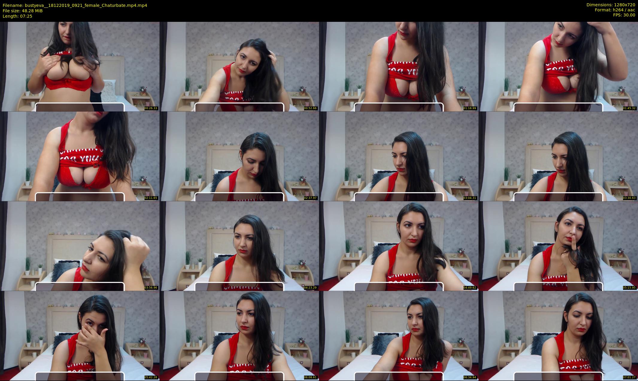 bustyeva_ — 8 minute Chaturbate female cam show recording, 720p, Dec 18, 2019