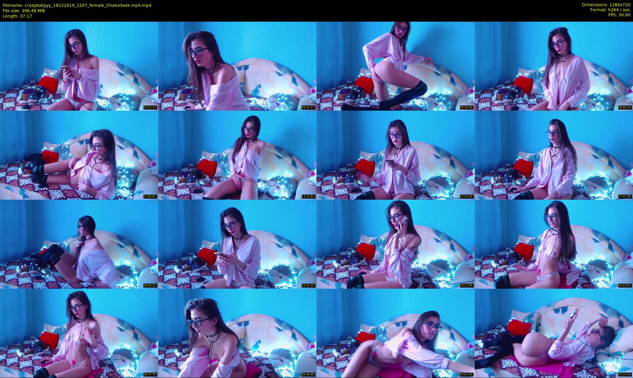 crazybabyyy — 38 minute Chaturbate couple cam show recording, 720p, Dec 18, 2019
