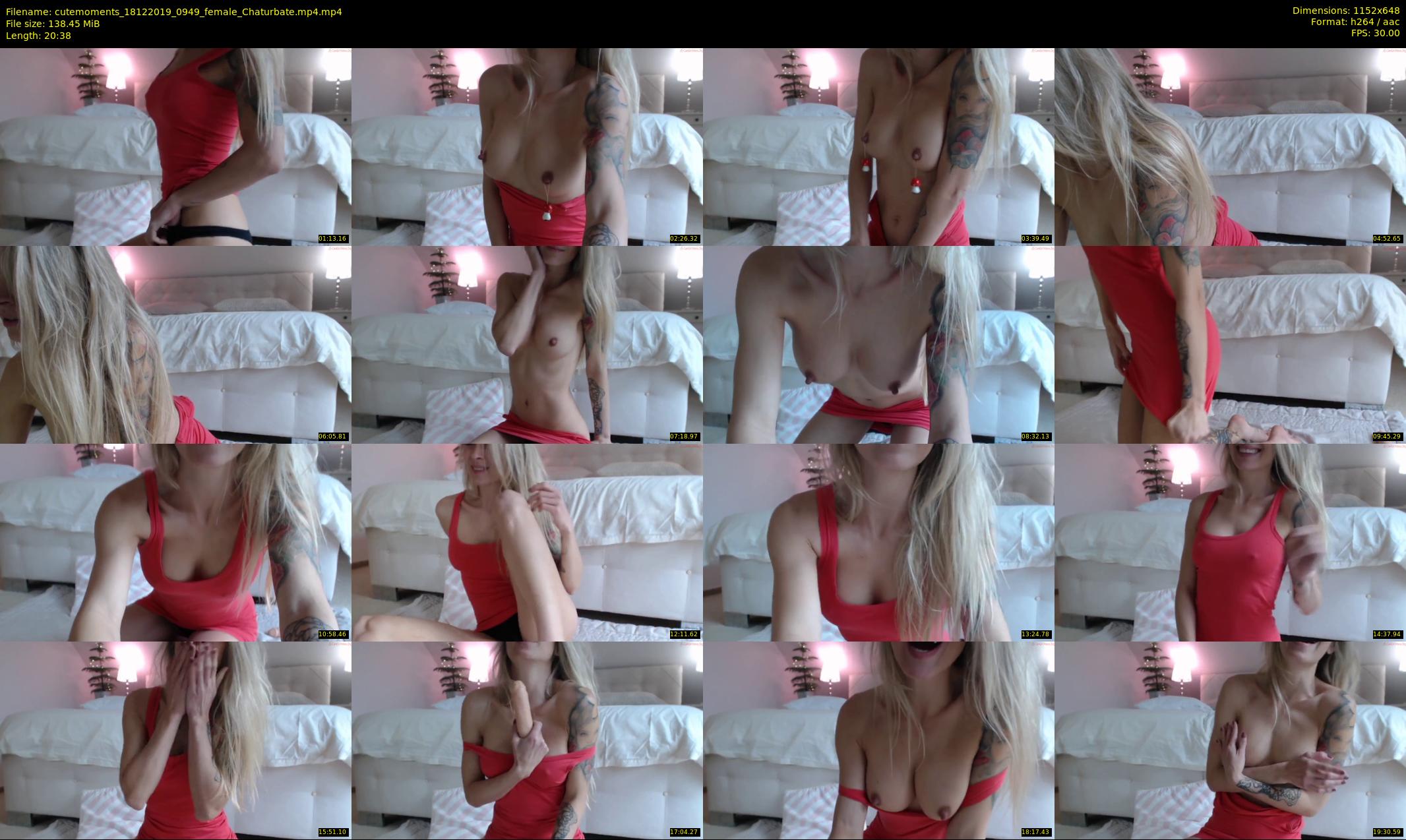 cutemoments — 21 minute Chaturbate female cam show recording, 480p, Dec 18, 2019