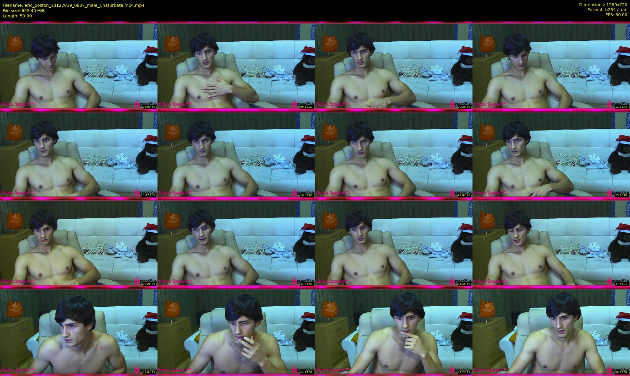 eric_poston — 54 minute Chaturbate male cam show recording, 720p, Dec 18, 2019