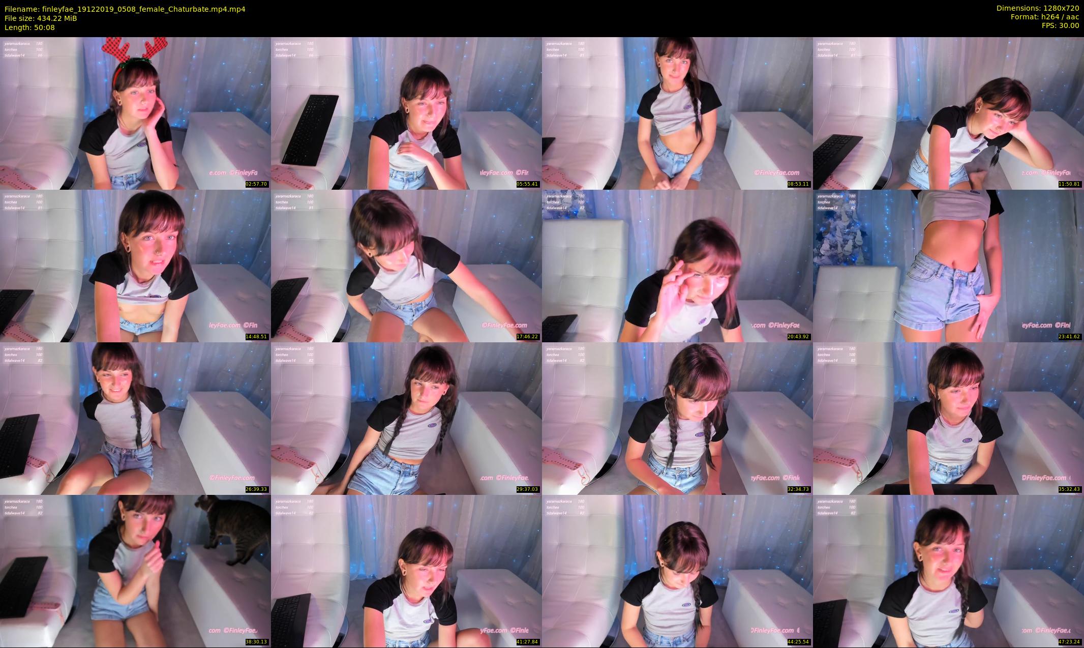 finleyfae — 51 minute Chaturbate female cam show recording, 720p, Dec 19, 2019