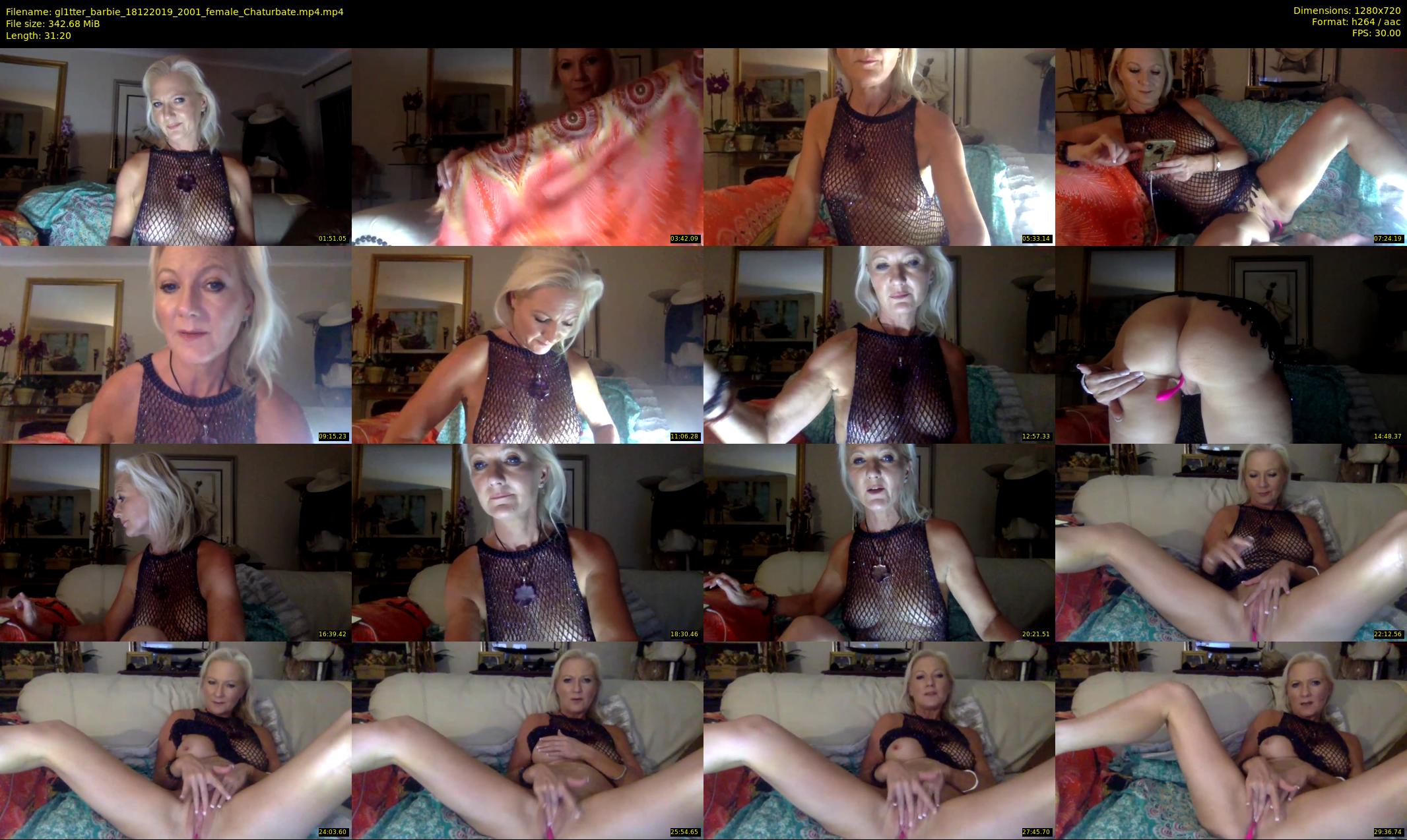 gl1tter_barbie — 32 minute Chaturbate female cam show recording, 720p, Dec 18, 2019