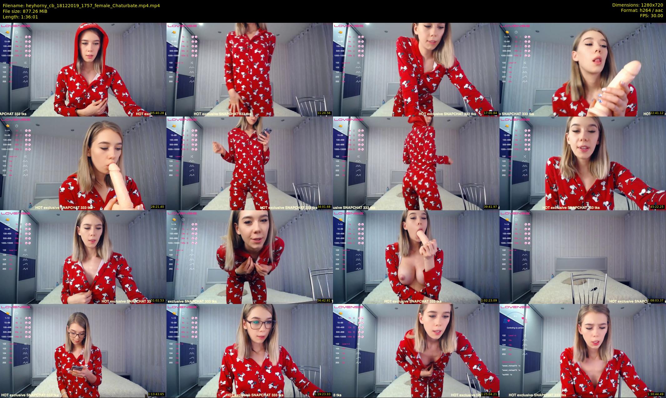 heyhorny_cb — 97 minute Chaturbate couple cam show recording, 720p, Dec 18, 2019