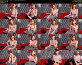 hornygirllx — 55 minute Chaturbate female cam show recording, 480p, Dec 19, 2019