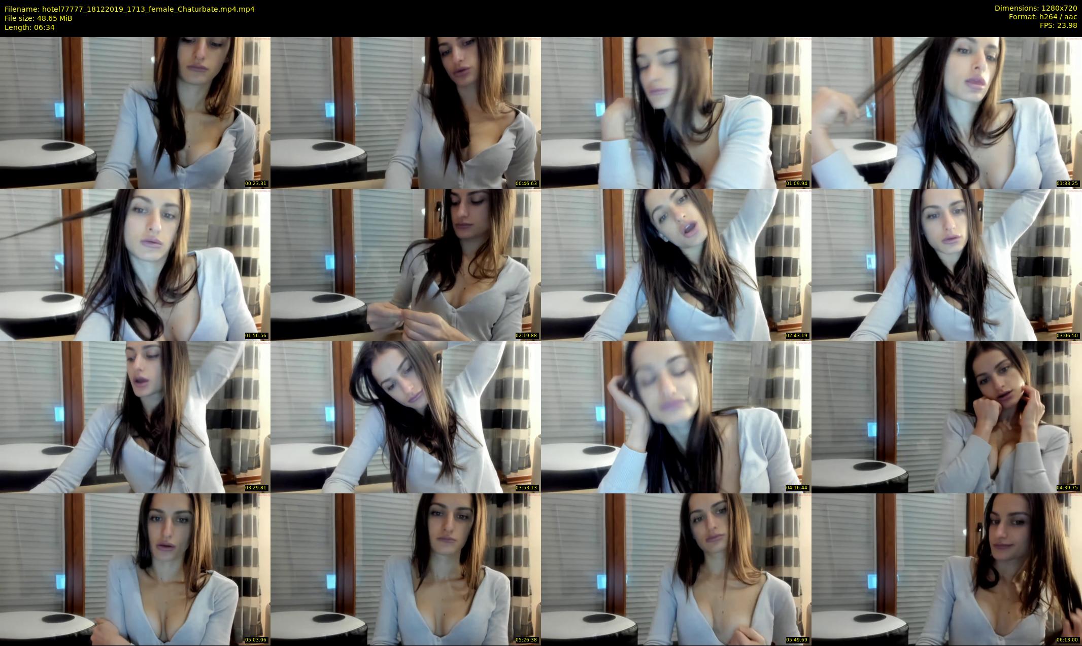 hotel77777 — 7 minute Chaturbate female cam show recording, 720p, Dec 18, 2019