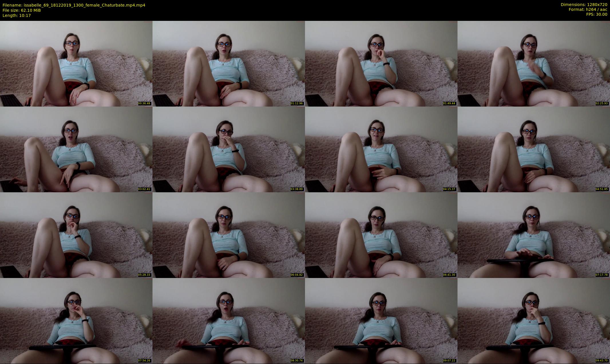 issabelle_69 — 11 minute Chaturbate couple cam show recording, 720p, Dec 18, 2019