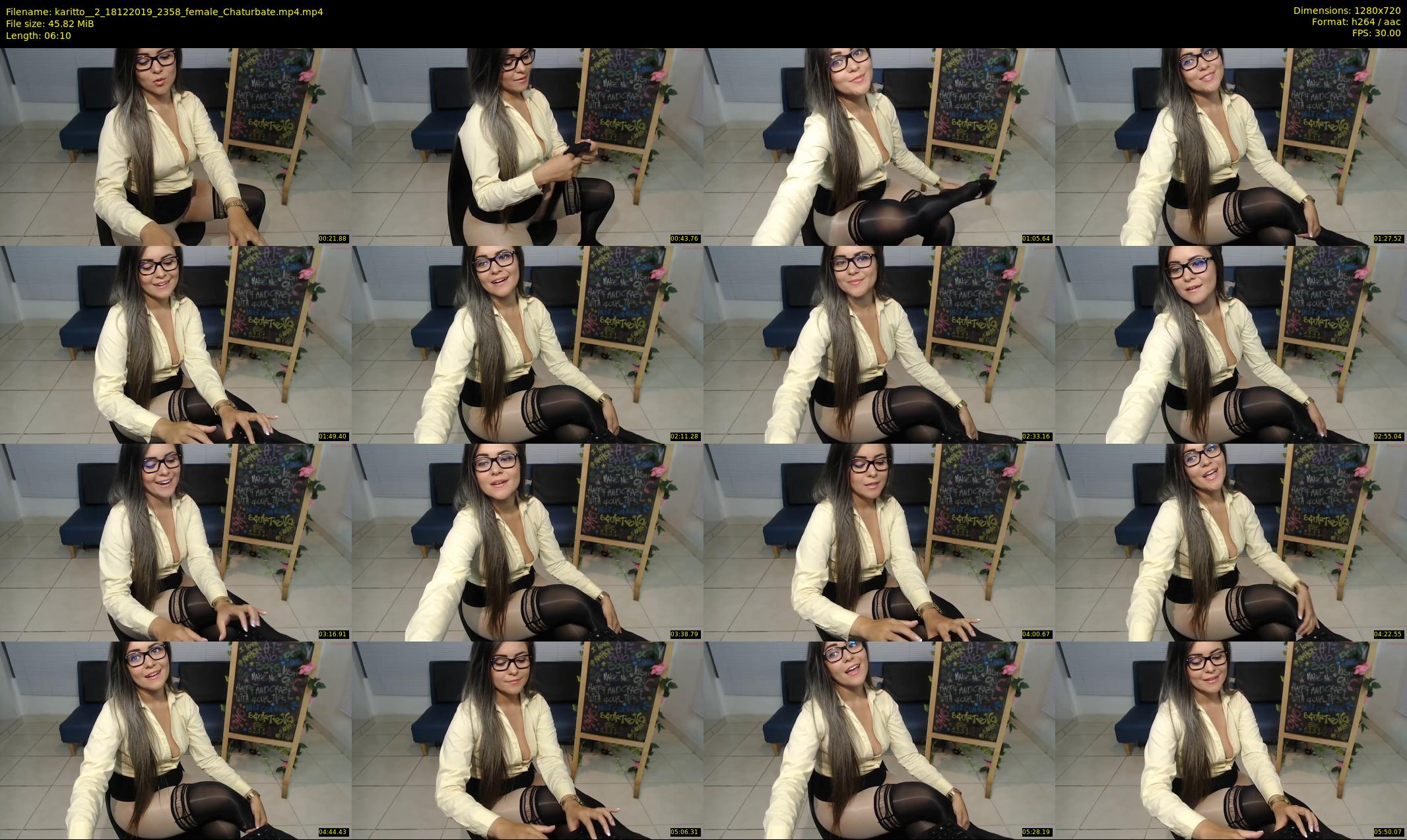 karitto__2 — 7 minute Chaturbate female cam show recording, 720p, Dec 18, 2019