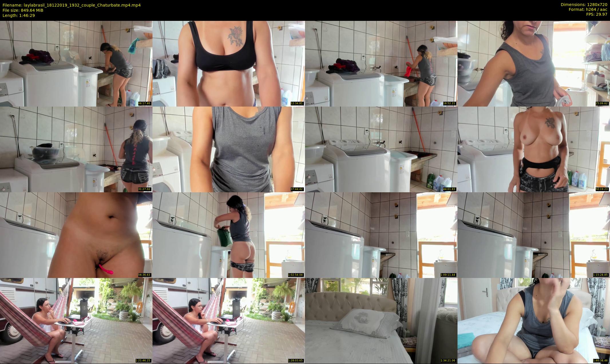 laylabrasil — 107 minute Chaturbate female cam show recording, 720p, Dec 18, 2019
