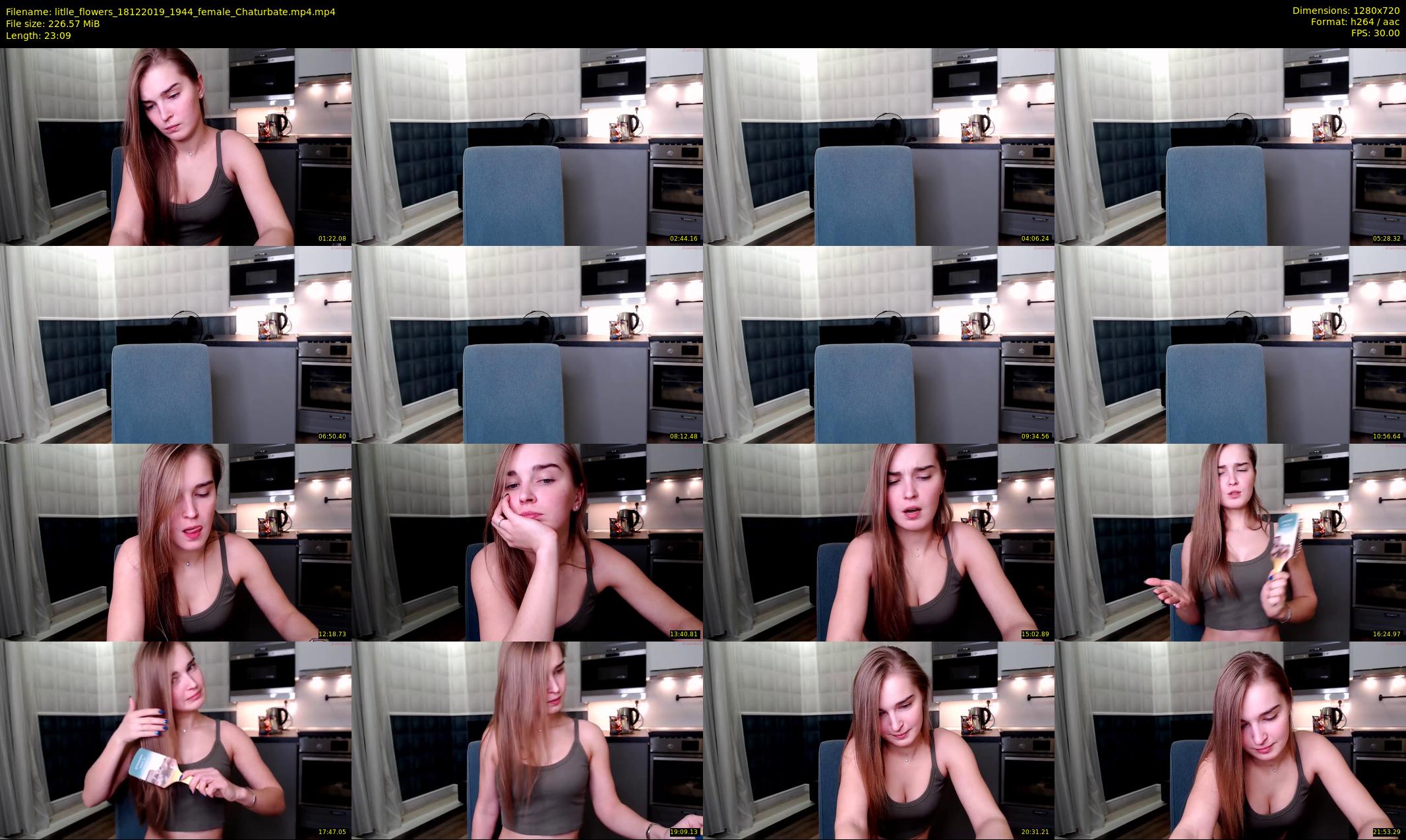litlle_flowers — 24 minute Chaturbate female cam show recording, 720p, Dec 18, 2019