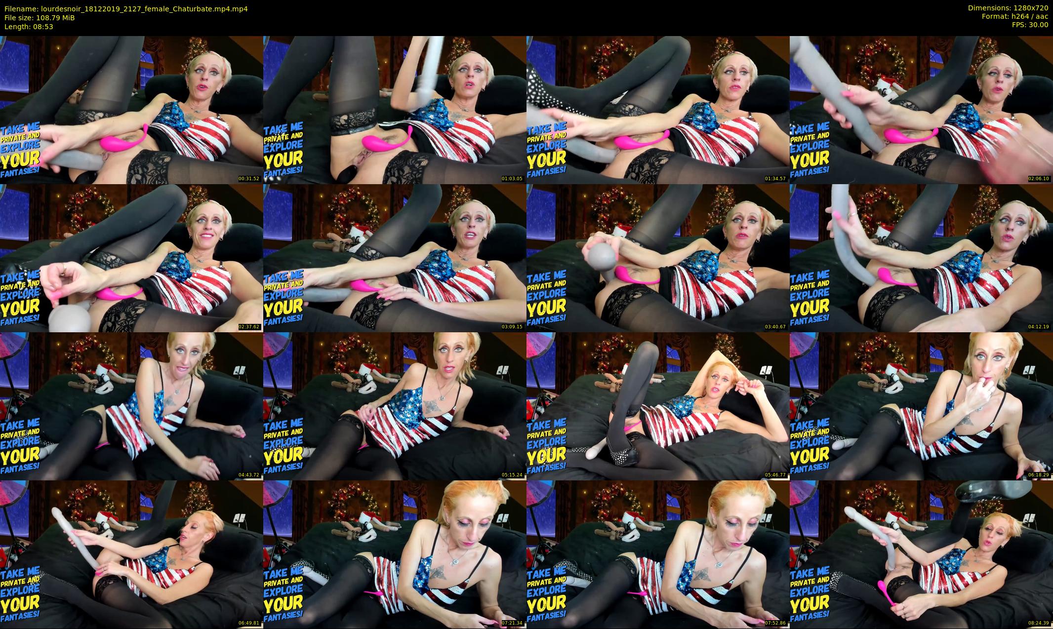lourdesnoir — 9 minute Chaturbate female cam show recording, 720p, Dec 18, 2019