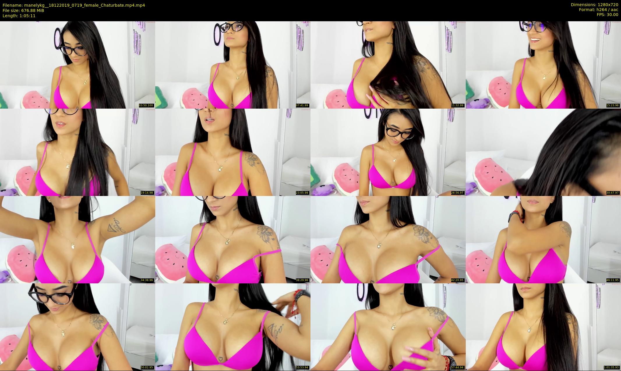 manelykg_ — 66 minute Chaturbate female cam show recording, 720p, Dec 18, 2019