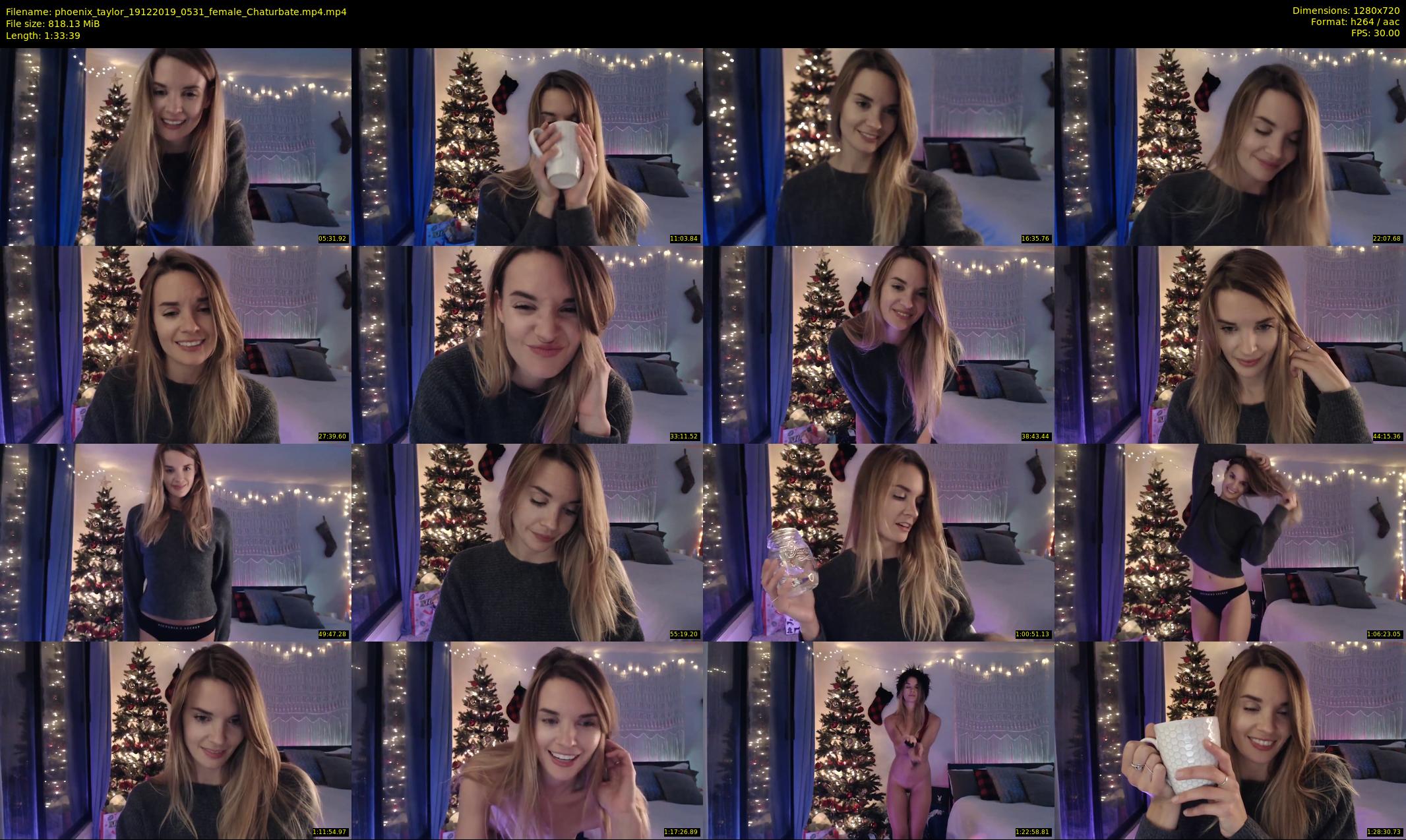 phoenix_taylor — 94 minute Chaturbate female cam show recording, 720p, Dec 19, 2019