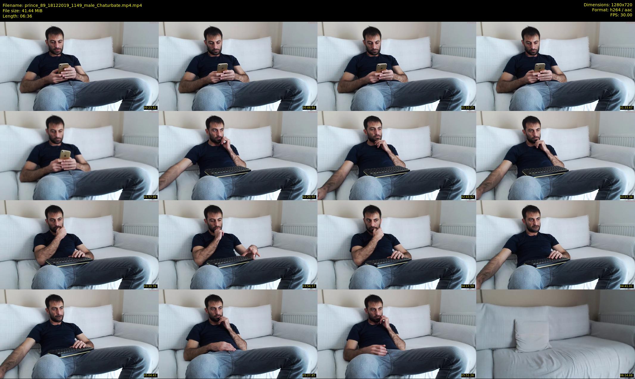 prince_89 — 7 minute Chaturbate male cam show recording, 720p, Dec 18, 2019