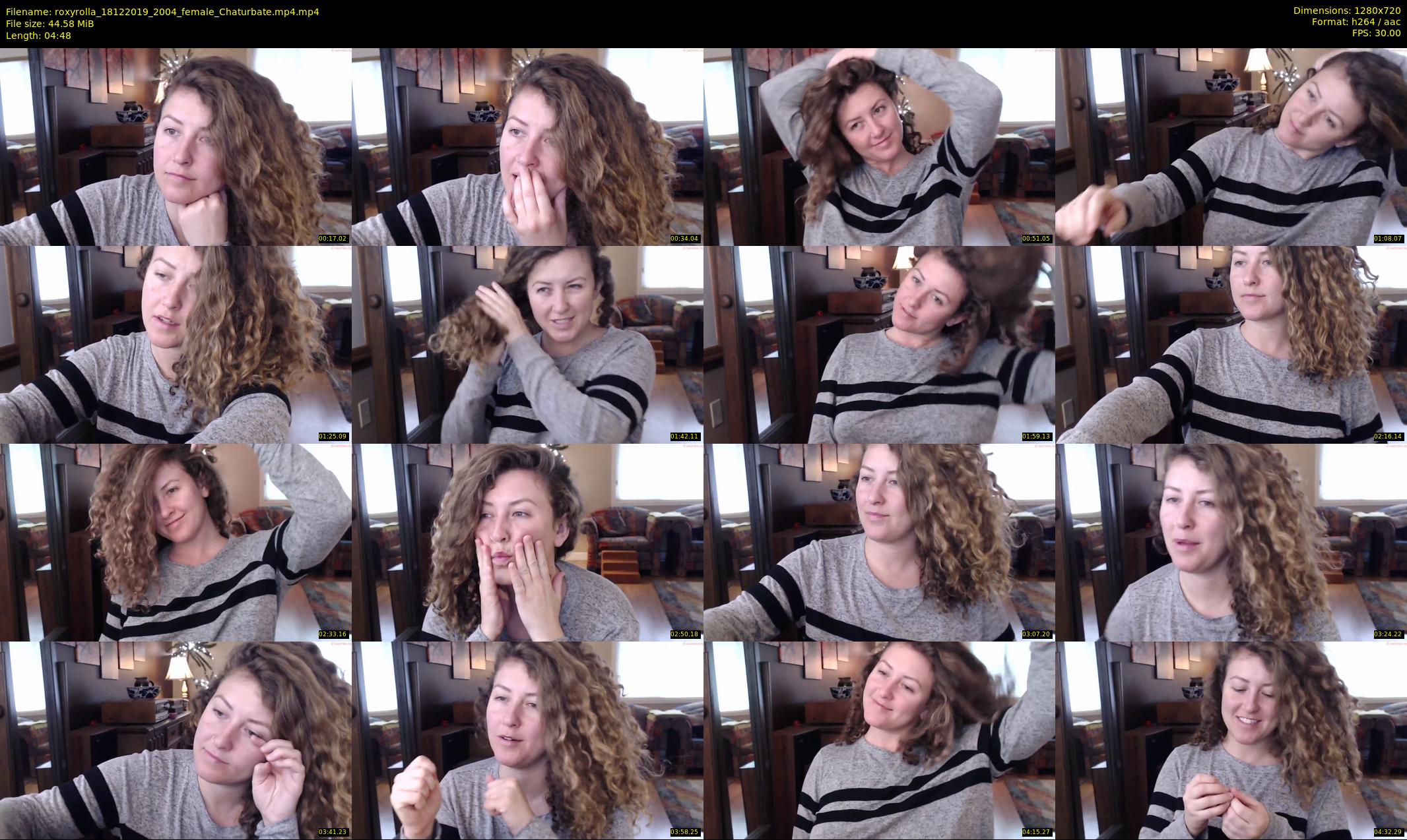 roxyrolla — 5 minute Chaturbate female cam show recording, 720p, Dec 18, 2019