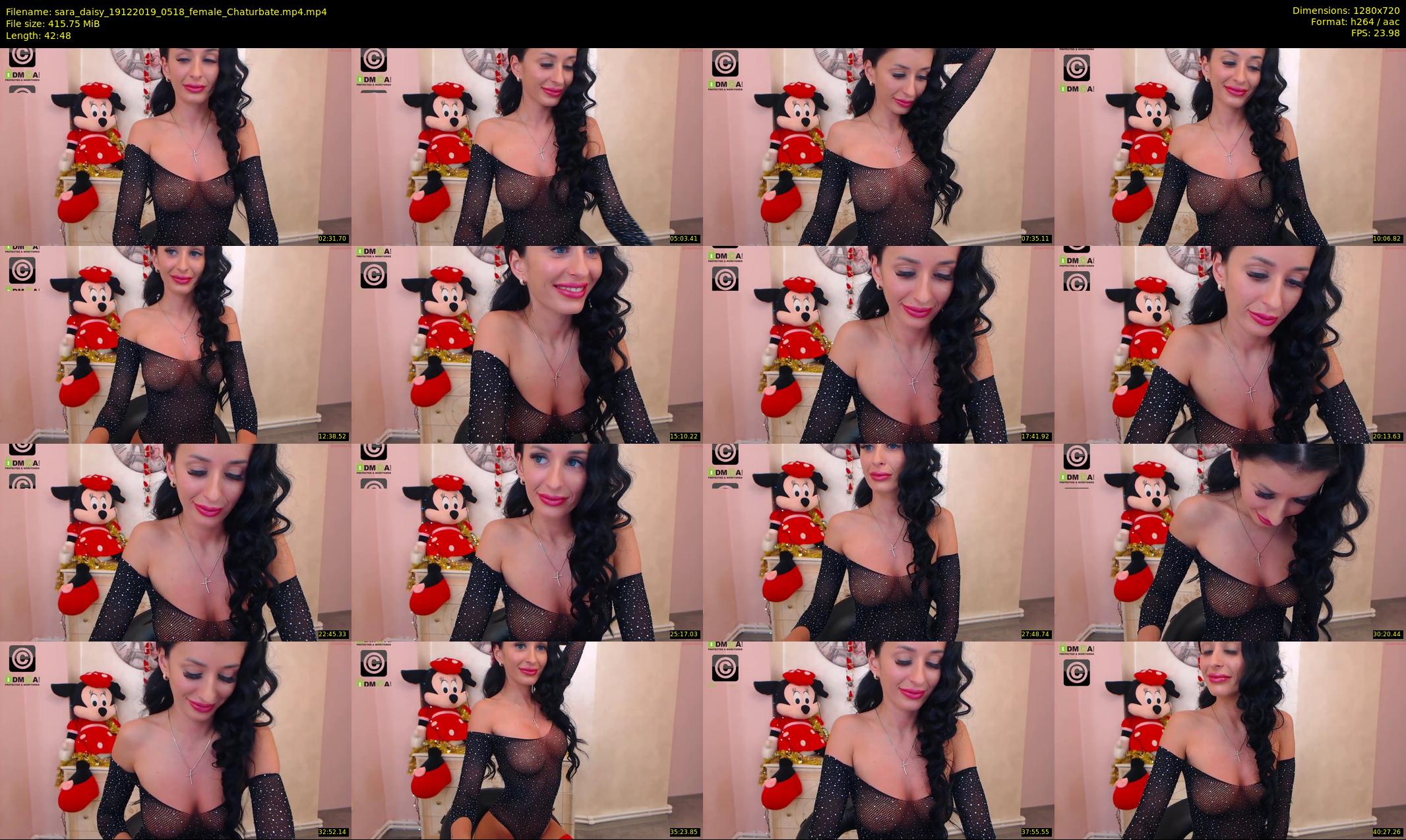 sara_daisy — 43 minute Chaturbate female cam show recording, 720p, Dec 19, 2019