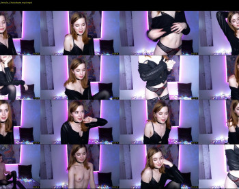 tayasha — 61 minute Chaturbate female cam show recording, 720p, Dec 19, 2019