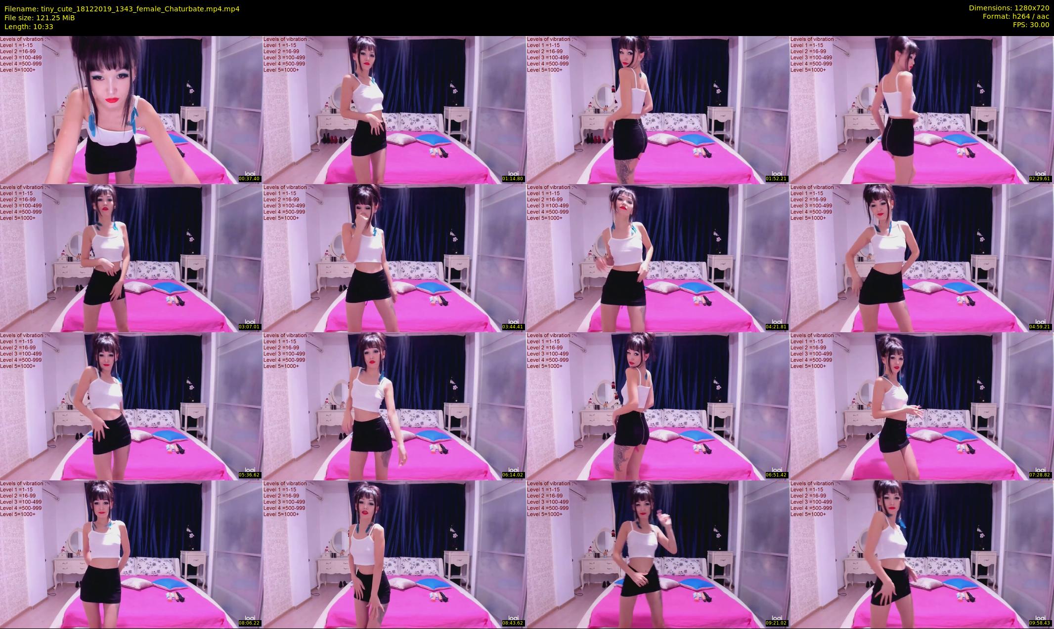 tiny_cute — 11 minute Chaturbate female cam show recording, 720p, Dec 18, 2019