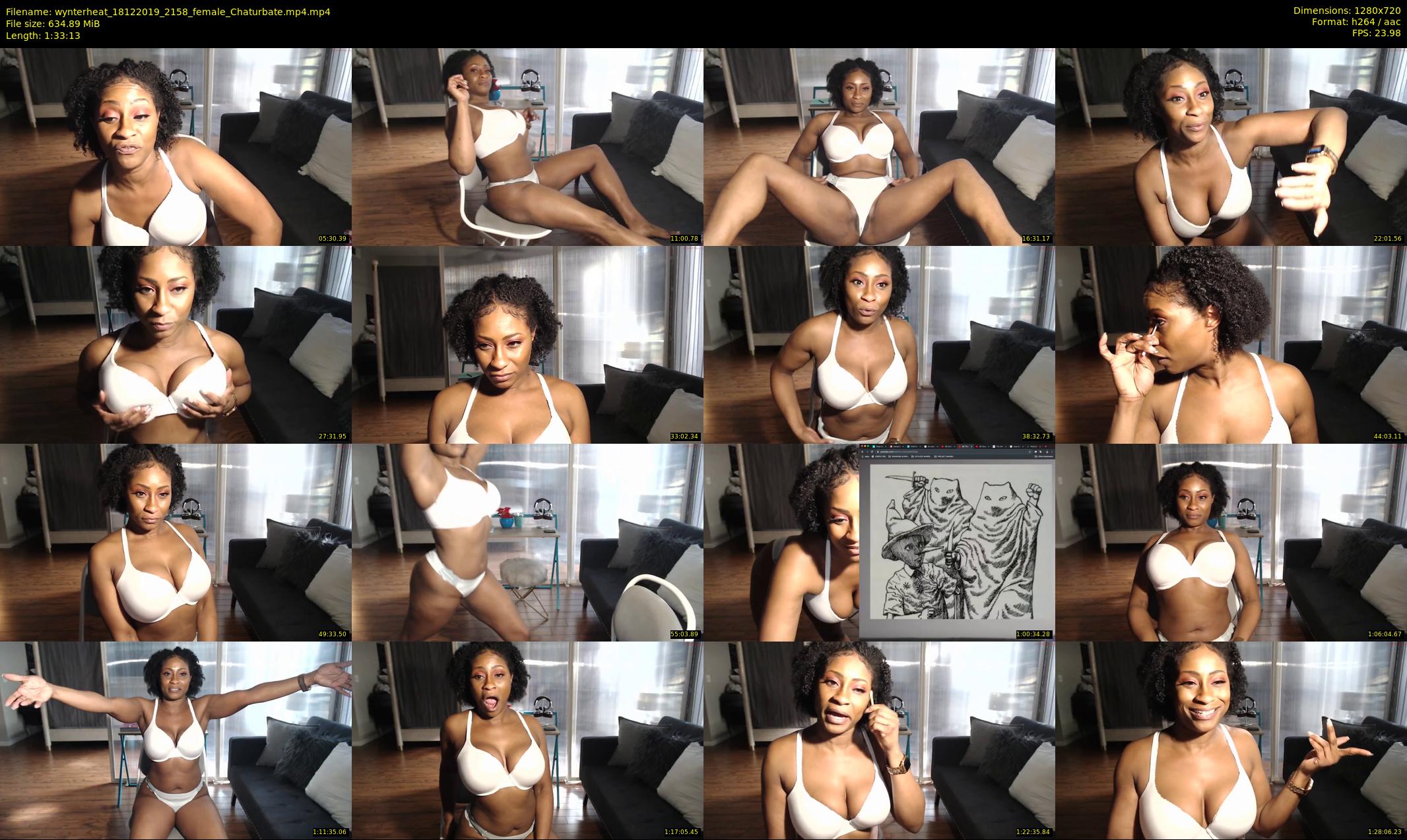wynterheat — 94 minute Chaturbate female cam show recording, 720p, Dec 18, 2019