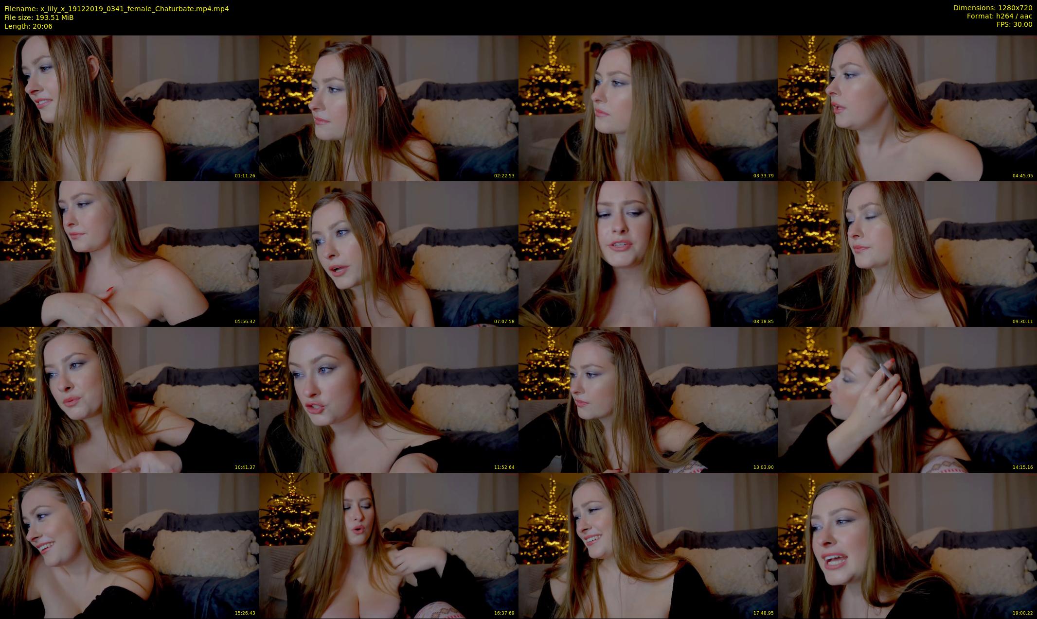 x_lily_x — 21 minute Chaturbate female cam show recording, 720p, Dec 19, 2019