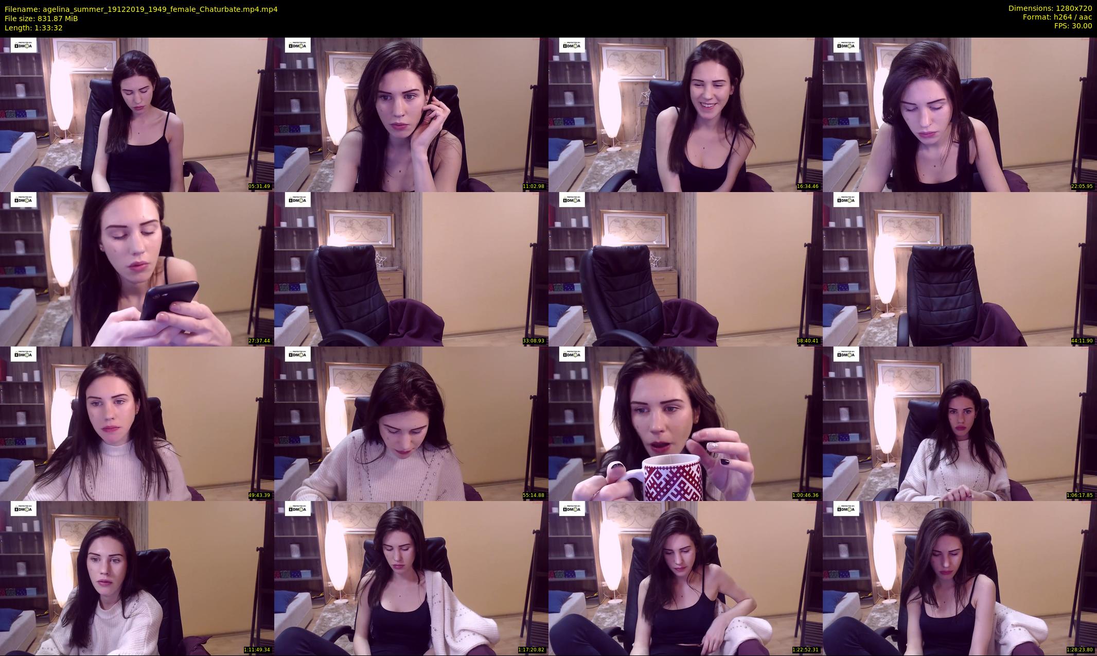 agelina_summer — 94 minute Chaturbate female cam show recording, 720p, Dec 19, 2019