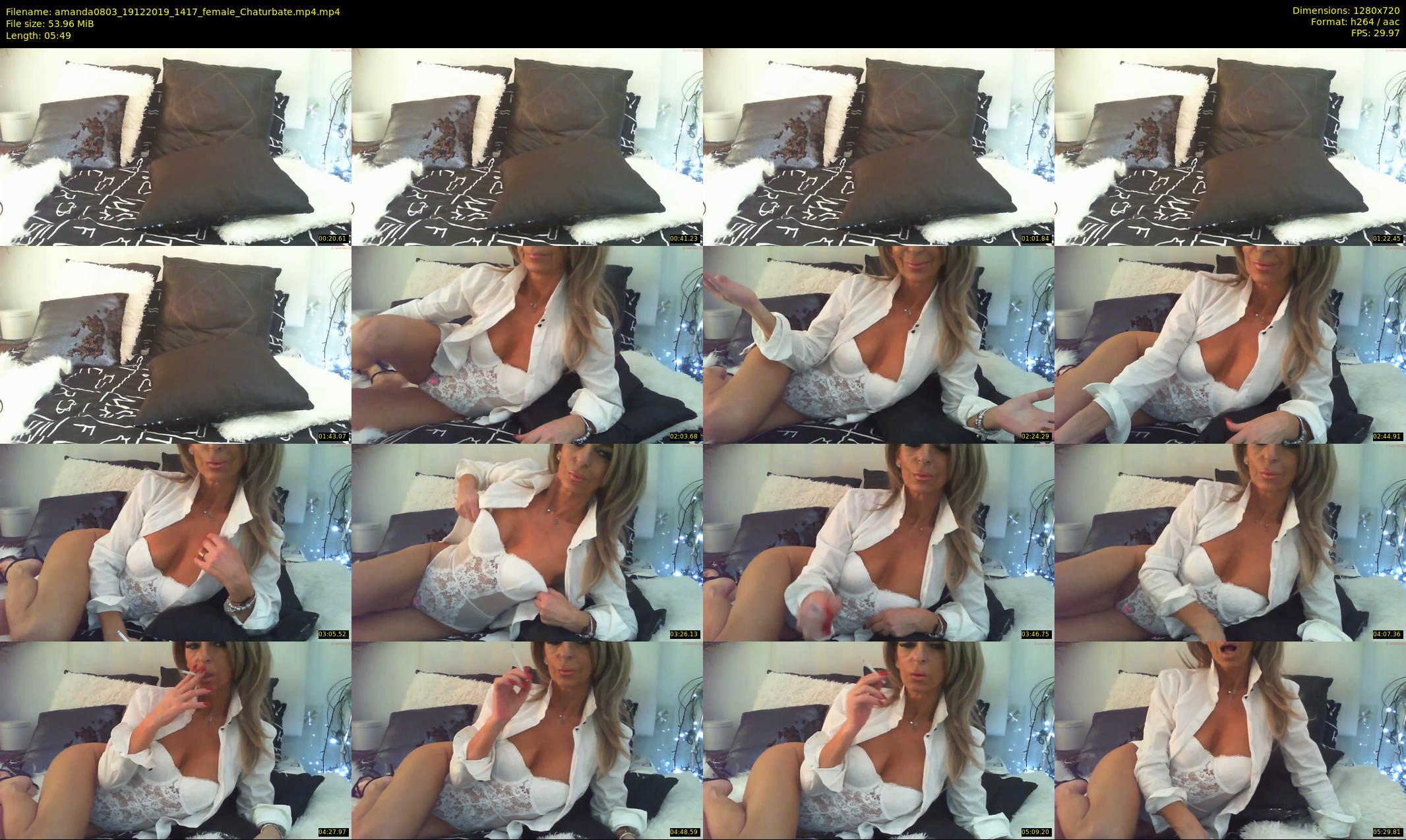 amanda0803 — 6 minute Chaturbate female cam show recording, 720p, Dec 19, 2019