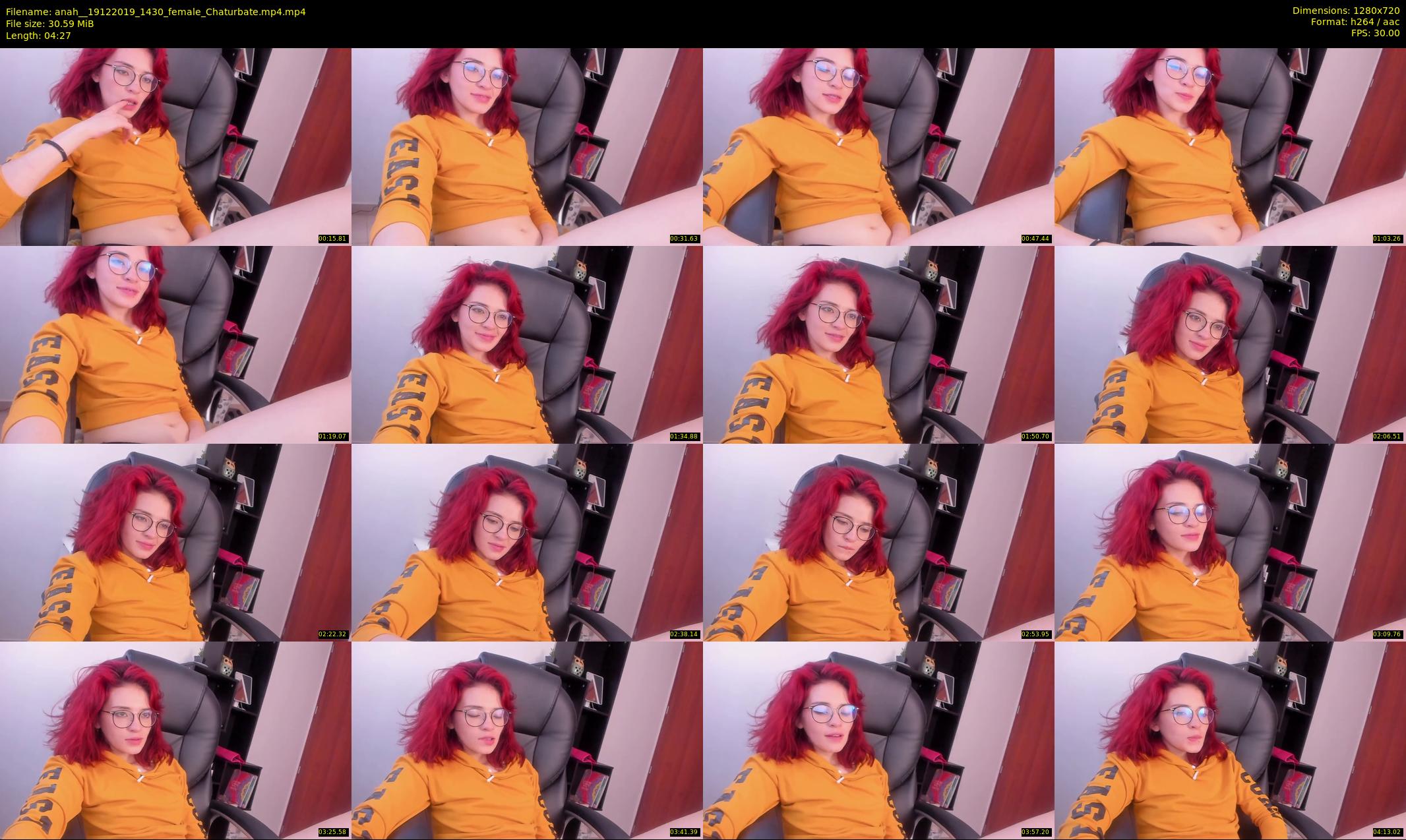 anah_ — 5 minute Chaturbate female cam show recording, 720p, Dec 19, 2019