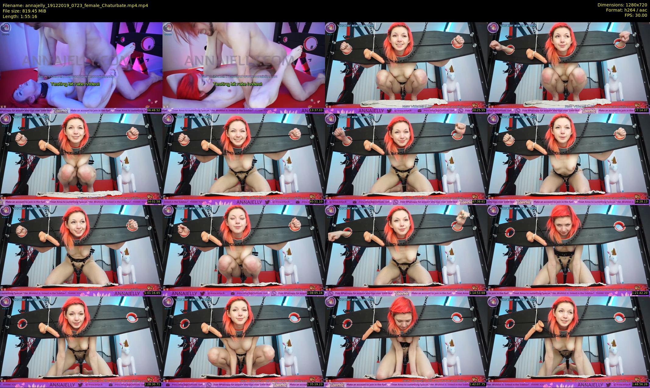 annajelly — 116 minute Chaturbate couple cam show recording, 720p, Dec 19, 2019