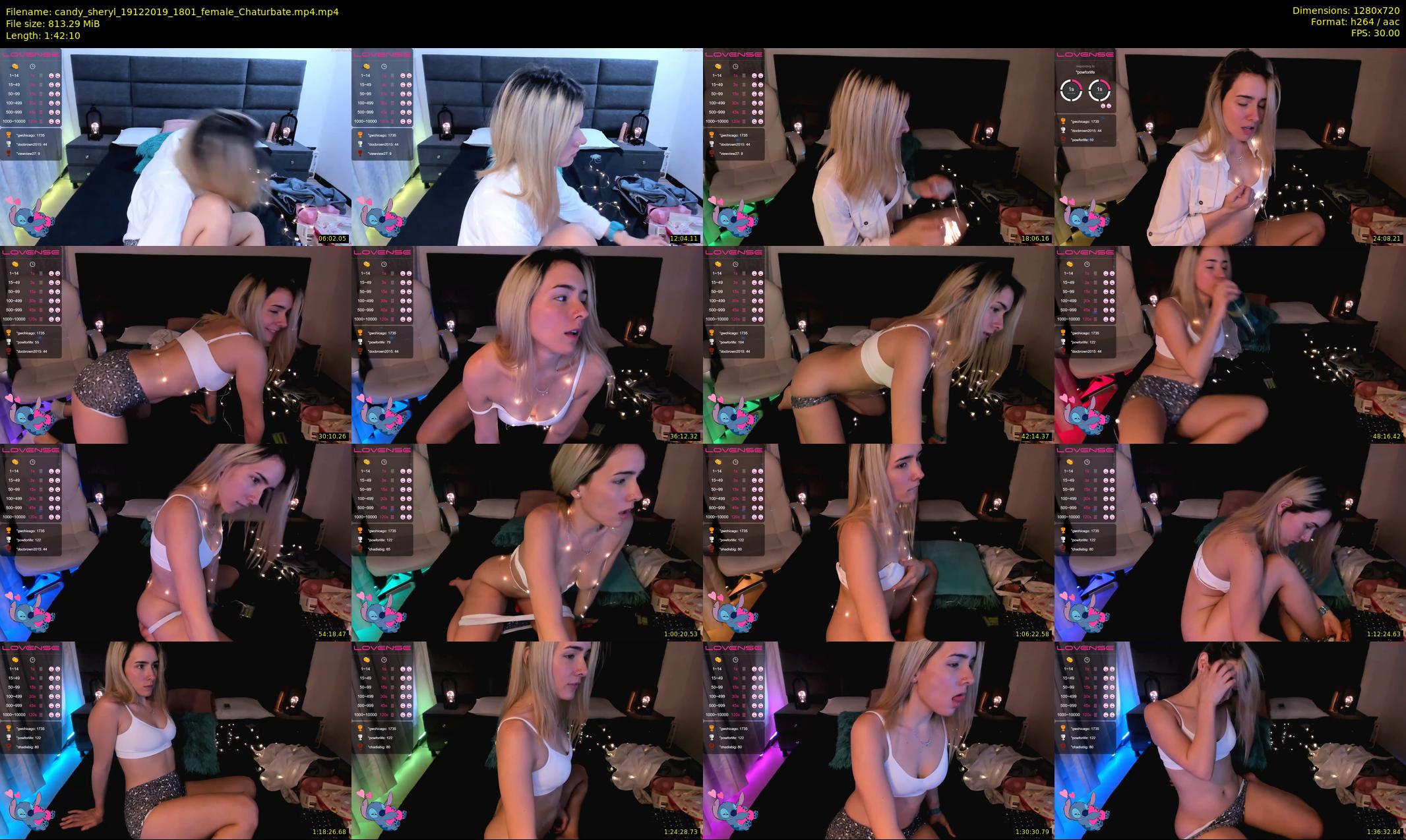 candy_sheryl — 103 minute Chaturbate female cam show recording, 720p, Dec 19, 2019