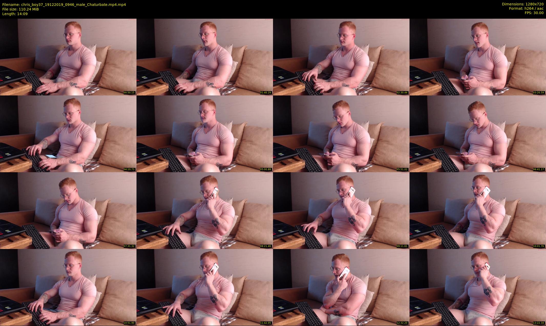 chris_boy37 — 15 minute Chaturbate male cam show recording, 720p, Dec 19, 2019