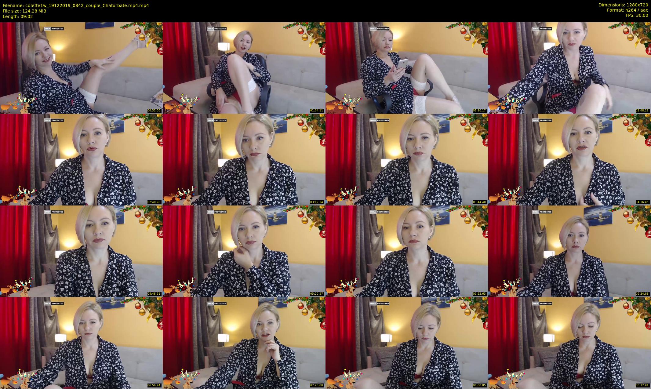 colette1w — 10 minute Chaturbate female cam show recording, 720p, Dec 19, 2019
